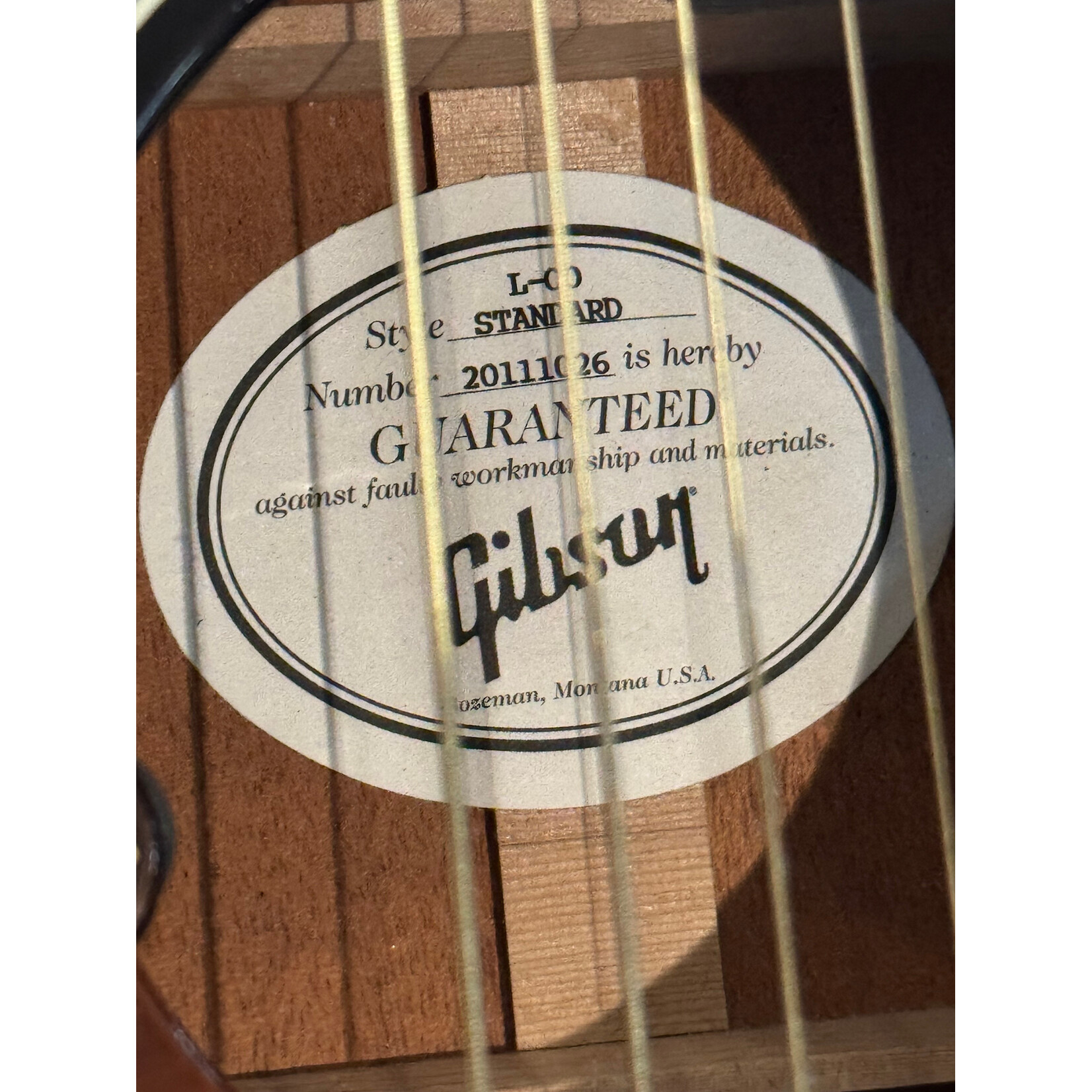 Gibson 2021 Gibson L-00 Standard Sunburst