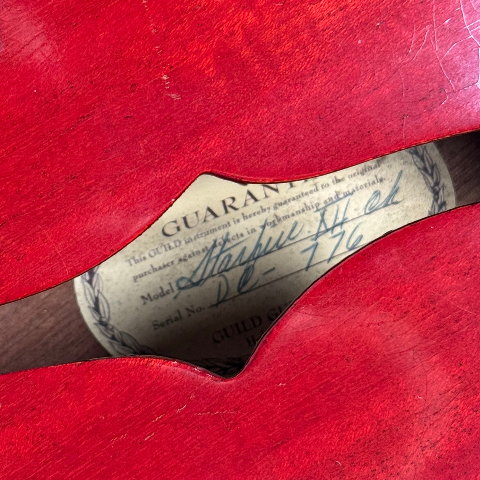 Guild 1967 Guild Starfire XII Cherry