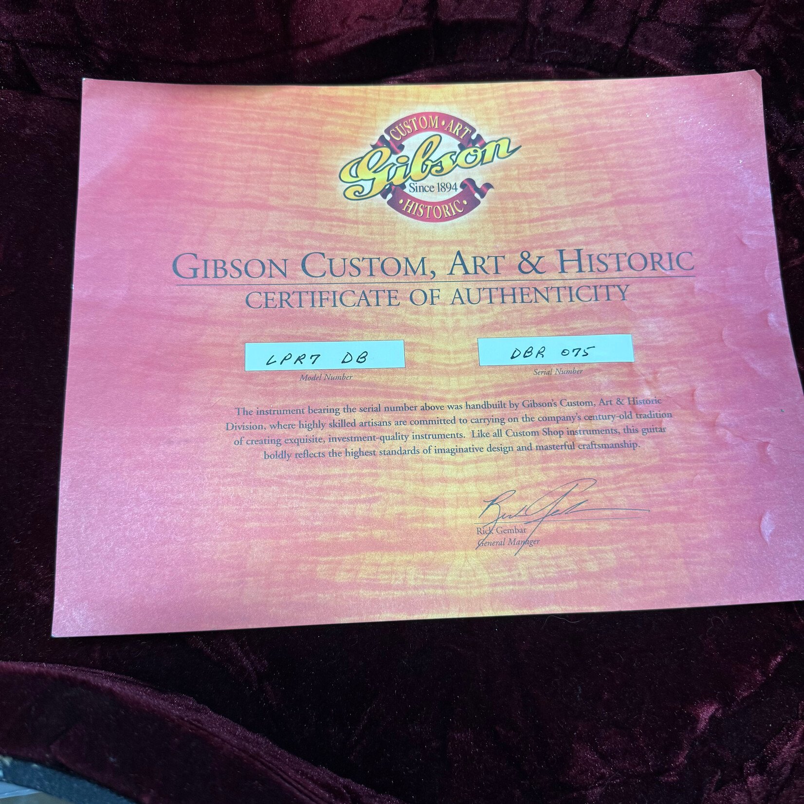 Gibson Gibson Dickey Betts Les Paul