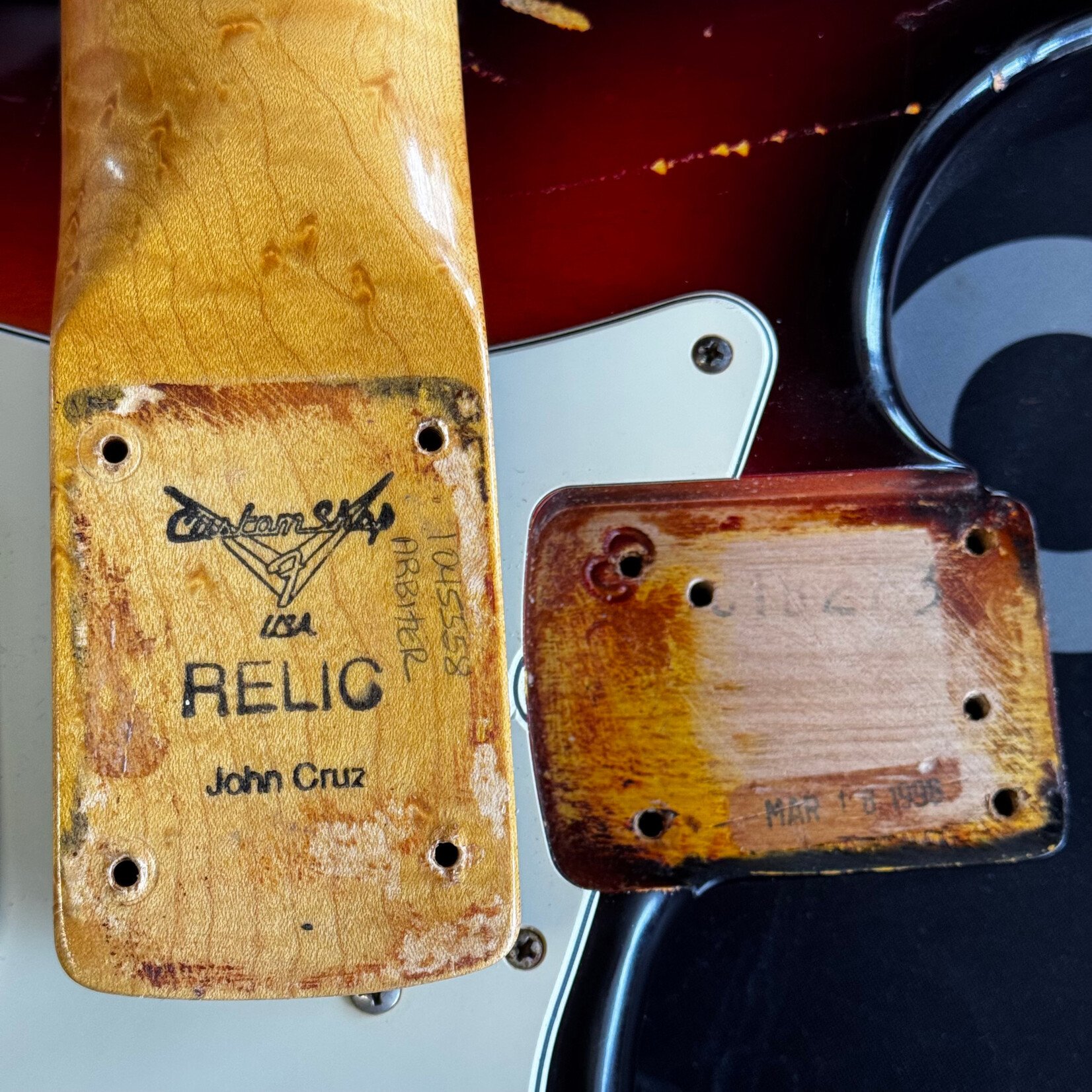 Fender 1998 Fender Custom Shop Classic Collection 60's Stratocaster John Cruz Built, Cunetto Relic