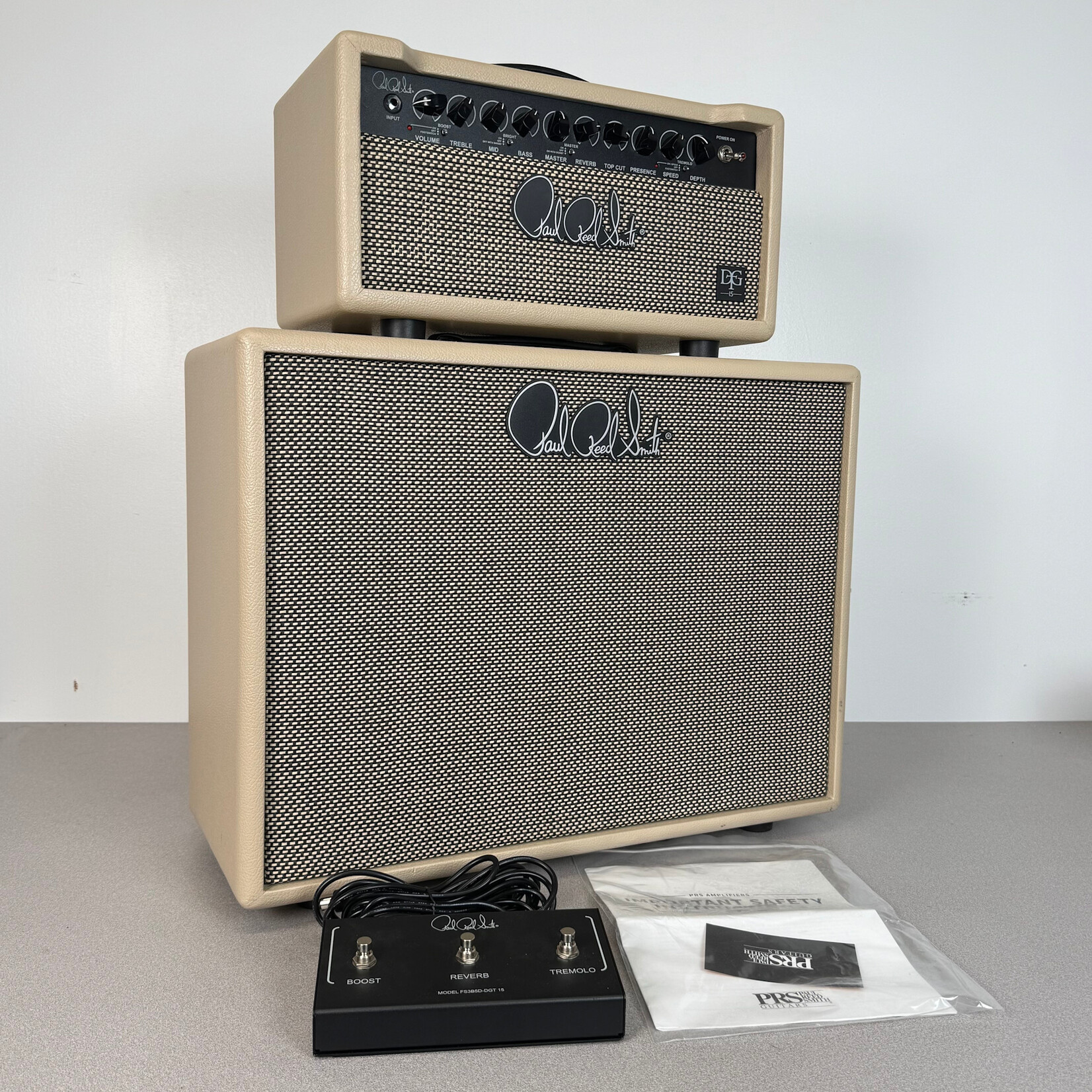 Paul Reed Smith PRS DGT David Grissom Signature Amplifier Head & Cab