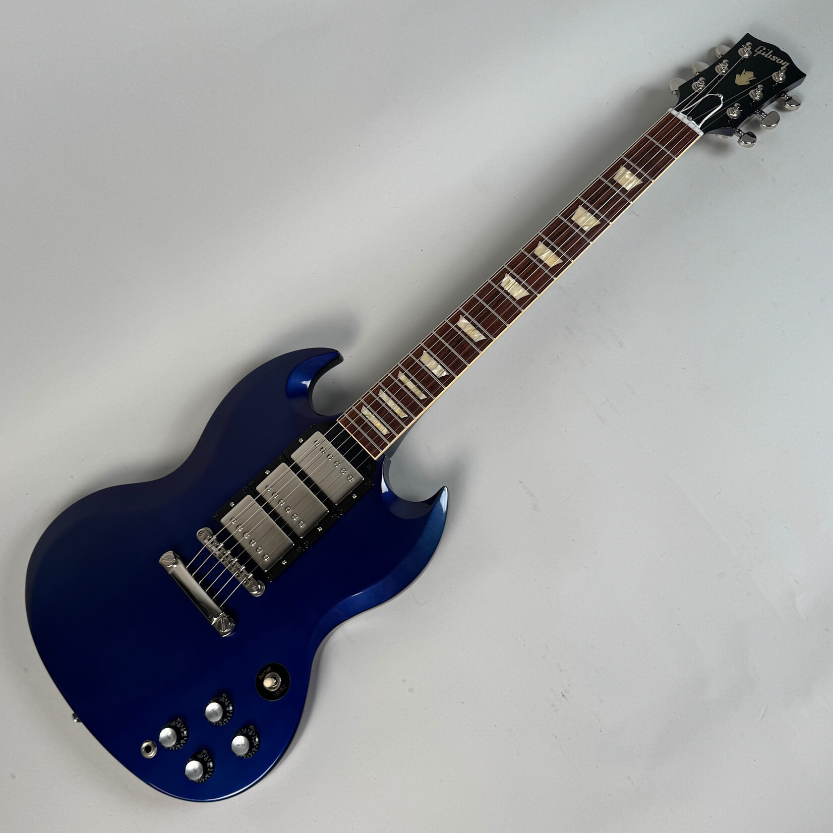 Gibson 2020 Gibson Custom Shop SG Fat Neck Candy Blue