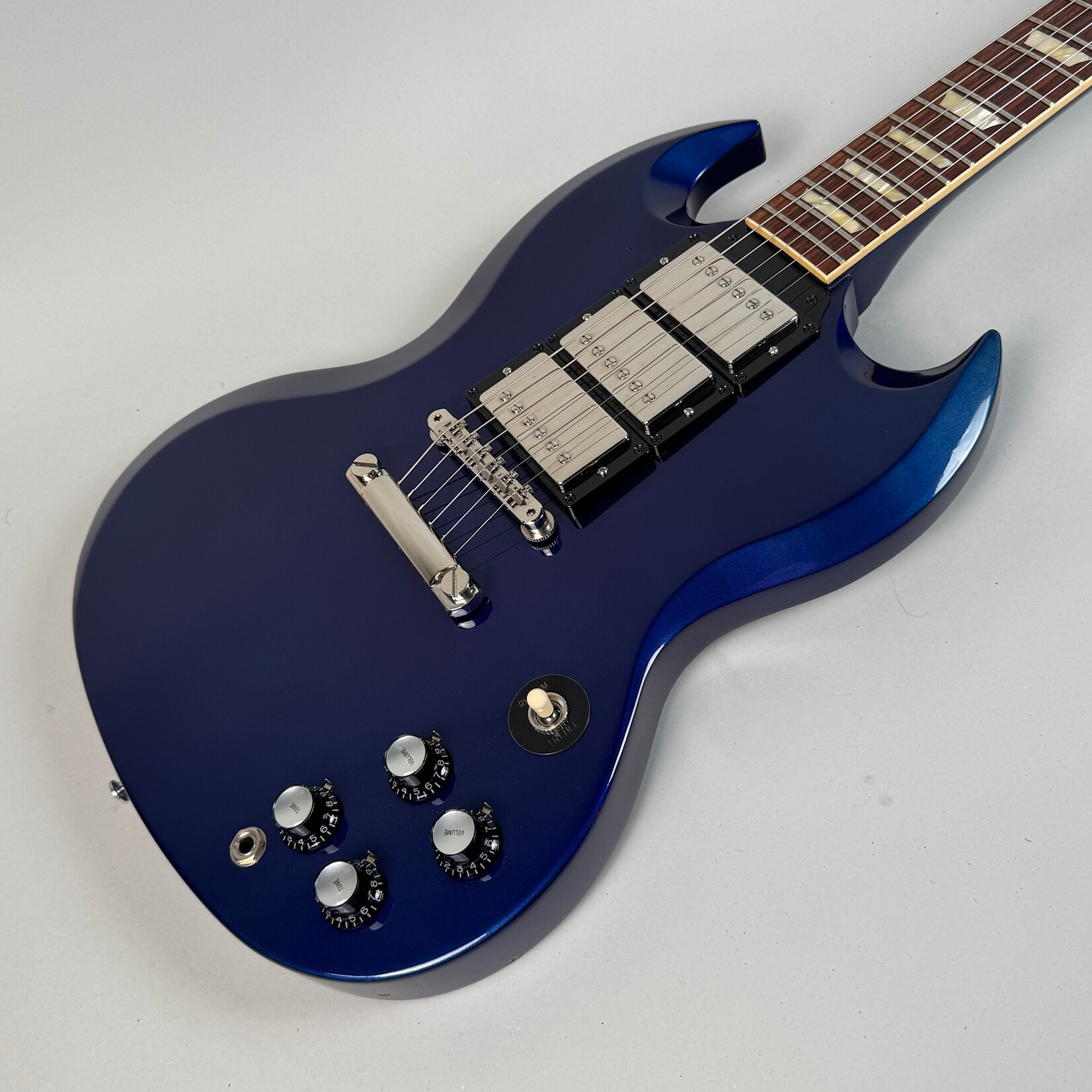 Gibson 2020 Gibson Custom Shop SG Fat Neck Candy Blue