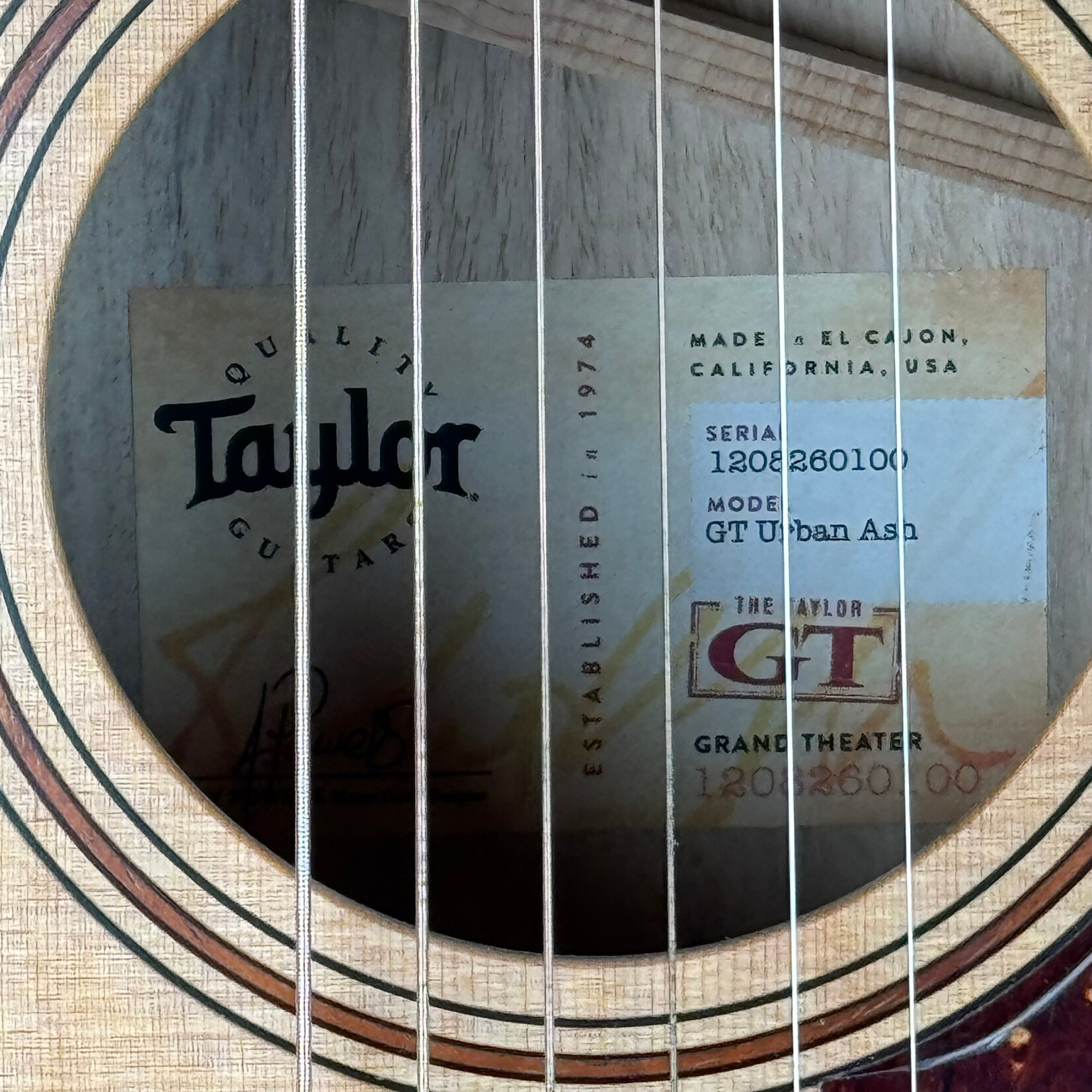 Taylor Taylor GT Urban Ash