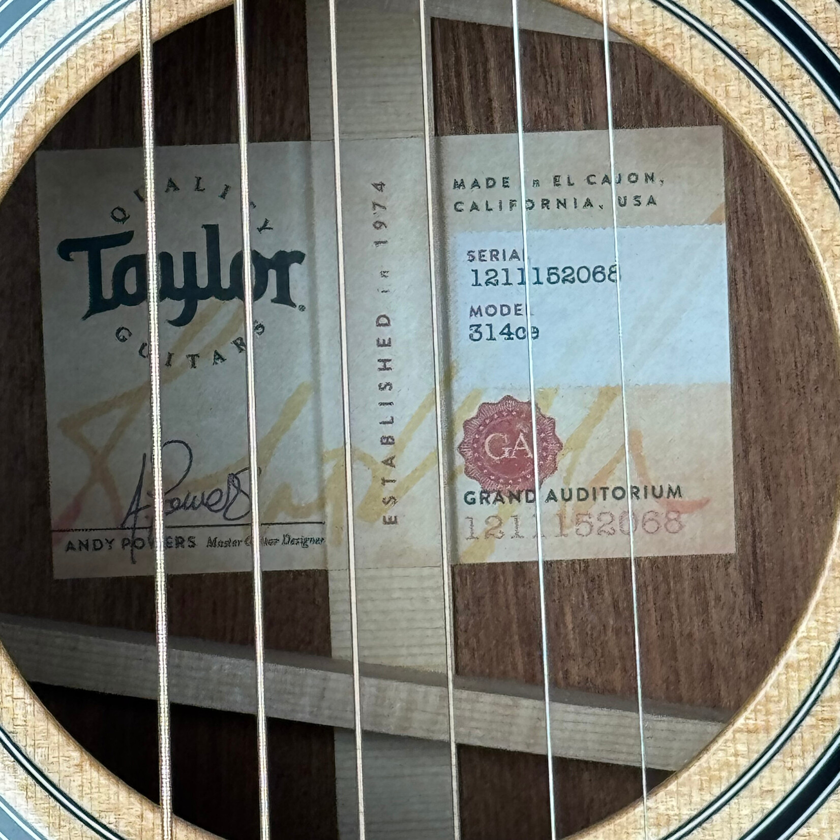 Taylor Taylor 314ce w/ OHSC