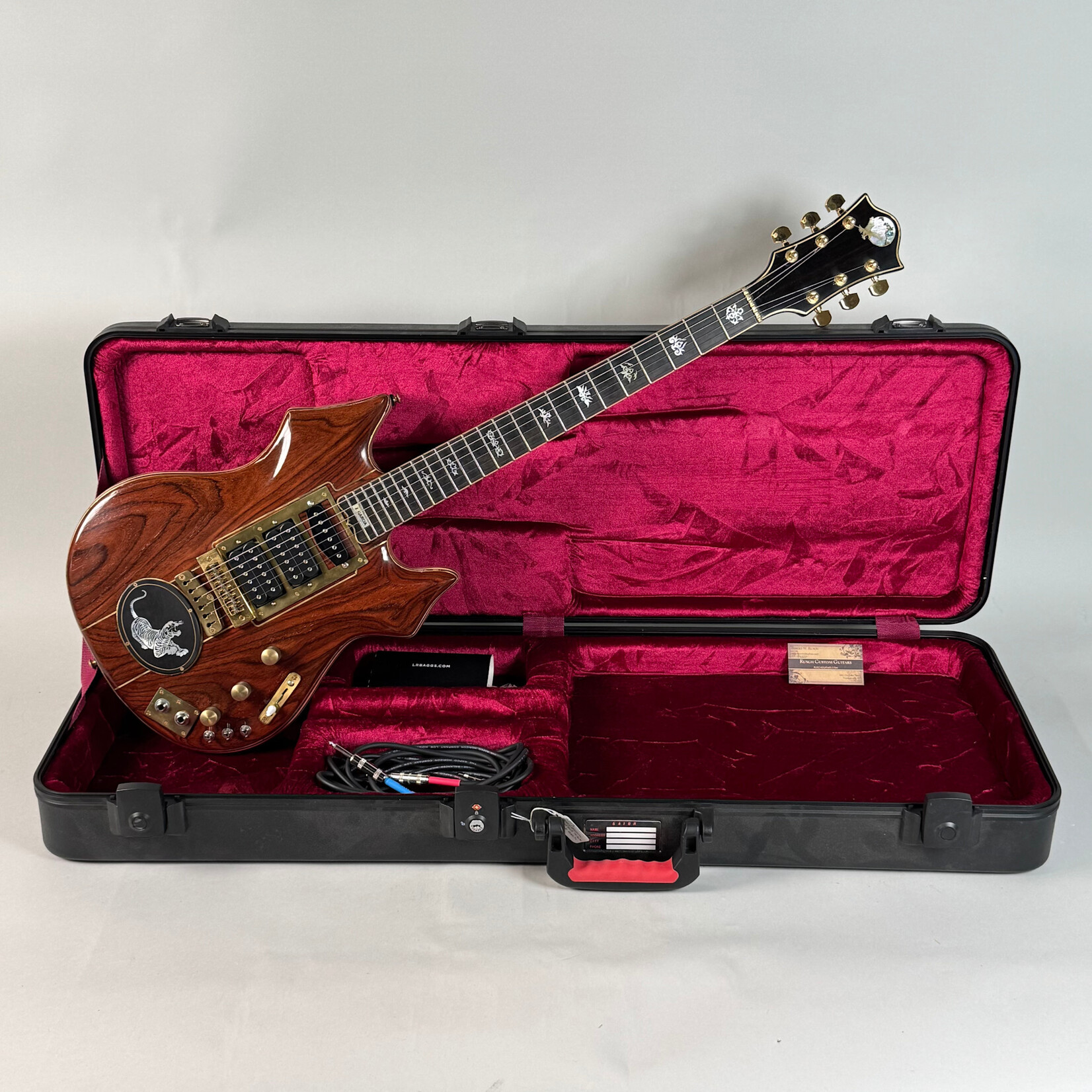 Robert Rusch 2017 Jerry Garcia Tiger Tribute by Robert Rusch