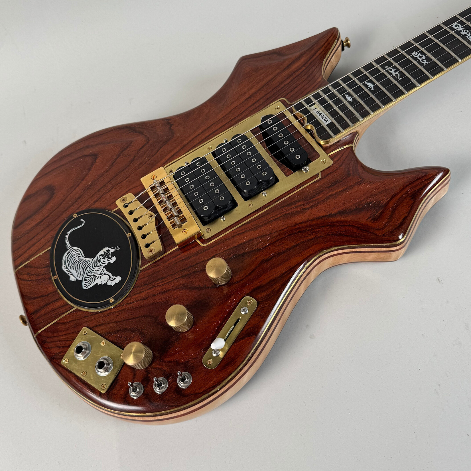 Robert Rusch 2017 Jerry Garcia Tiger Tribute by Robert Rusch