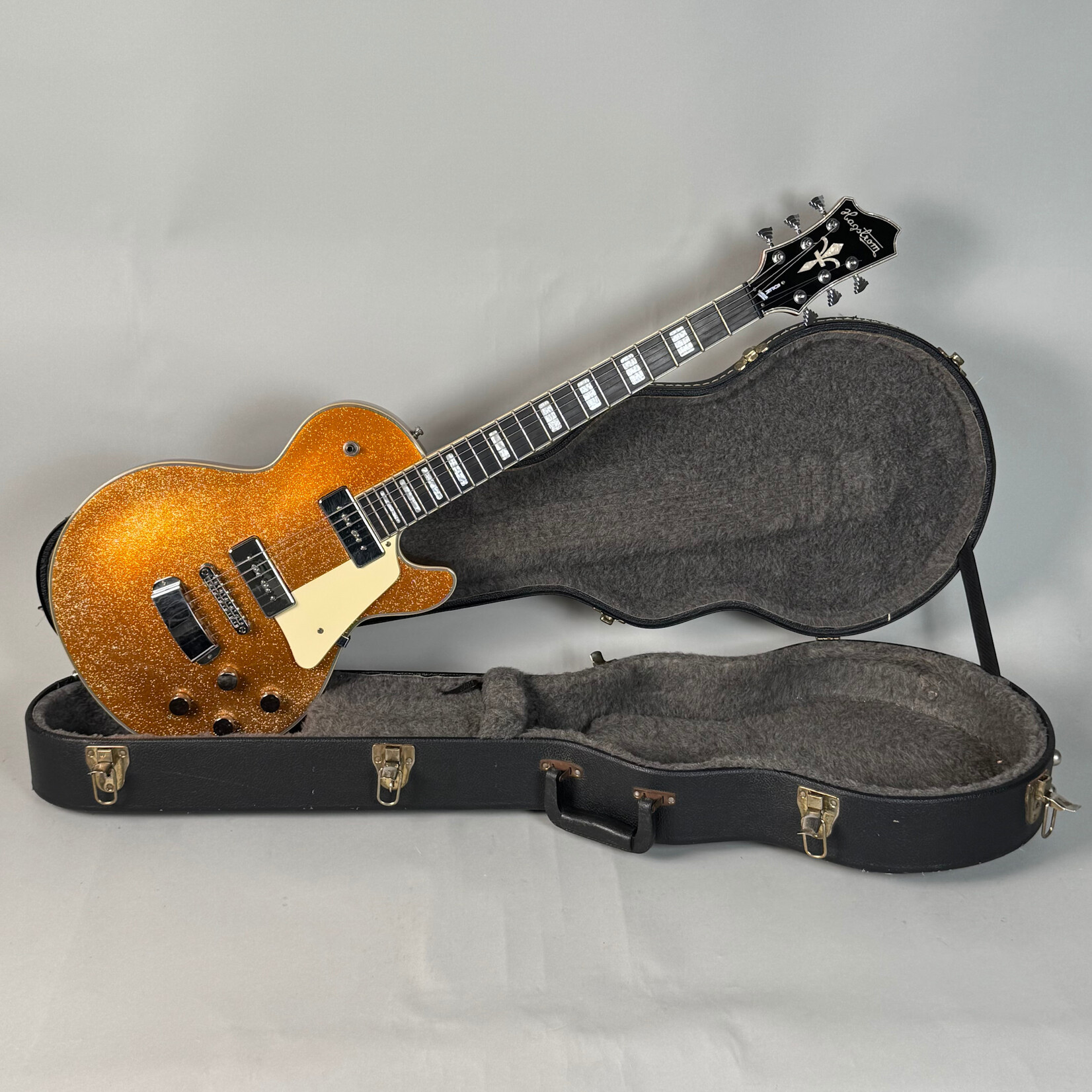 Hagstrom Hagstrom Super Swede Custom Orange Sparkle