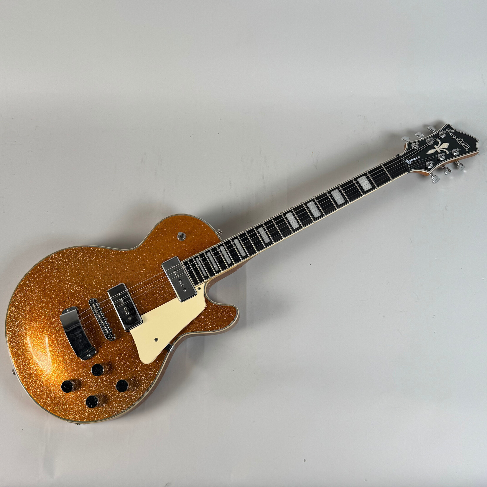 Hagstrom Hagstrom Super Swede Custom Orange Sparkle