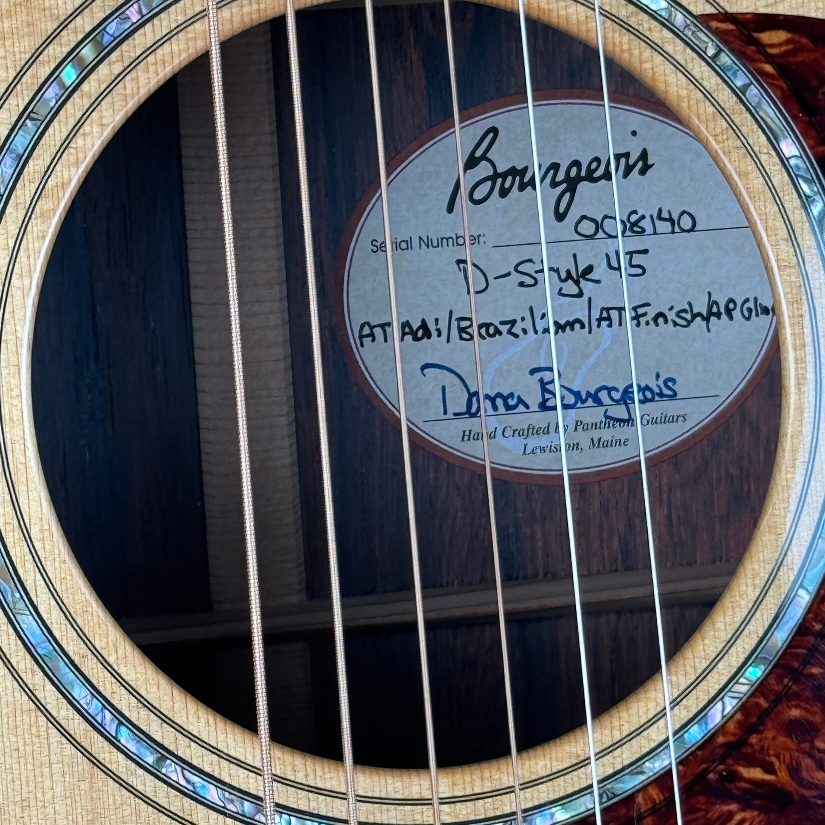 Bourgeois 2018 Bourgeois D-Style 45 Adi/Brazilian