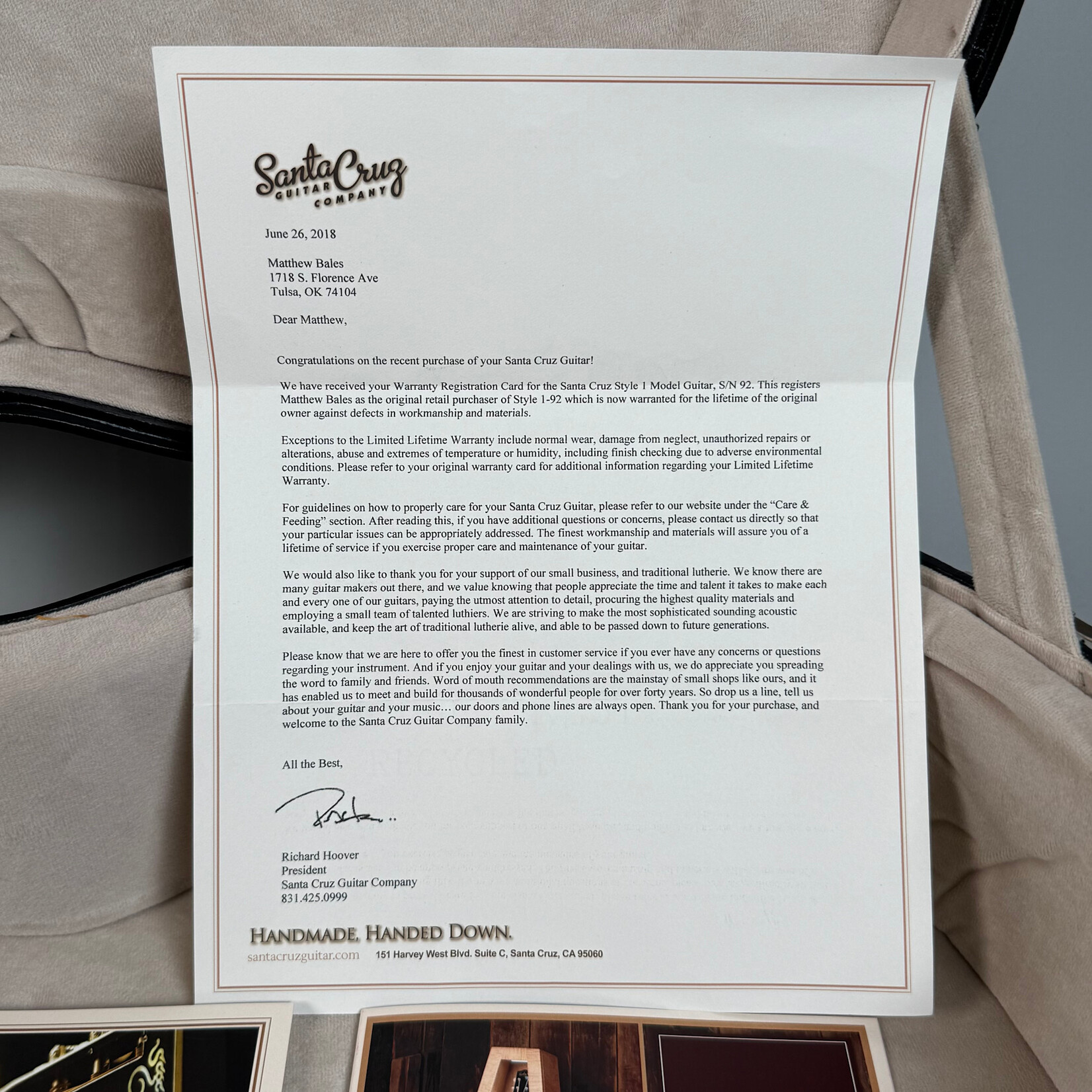 Santa Cruz 2018 Santa Cruz Style 1 Brazilian