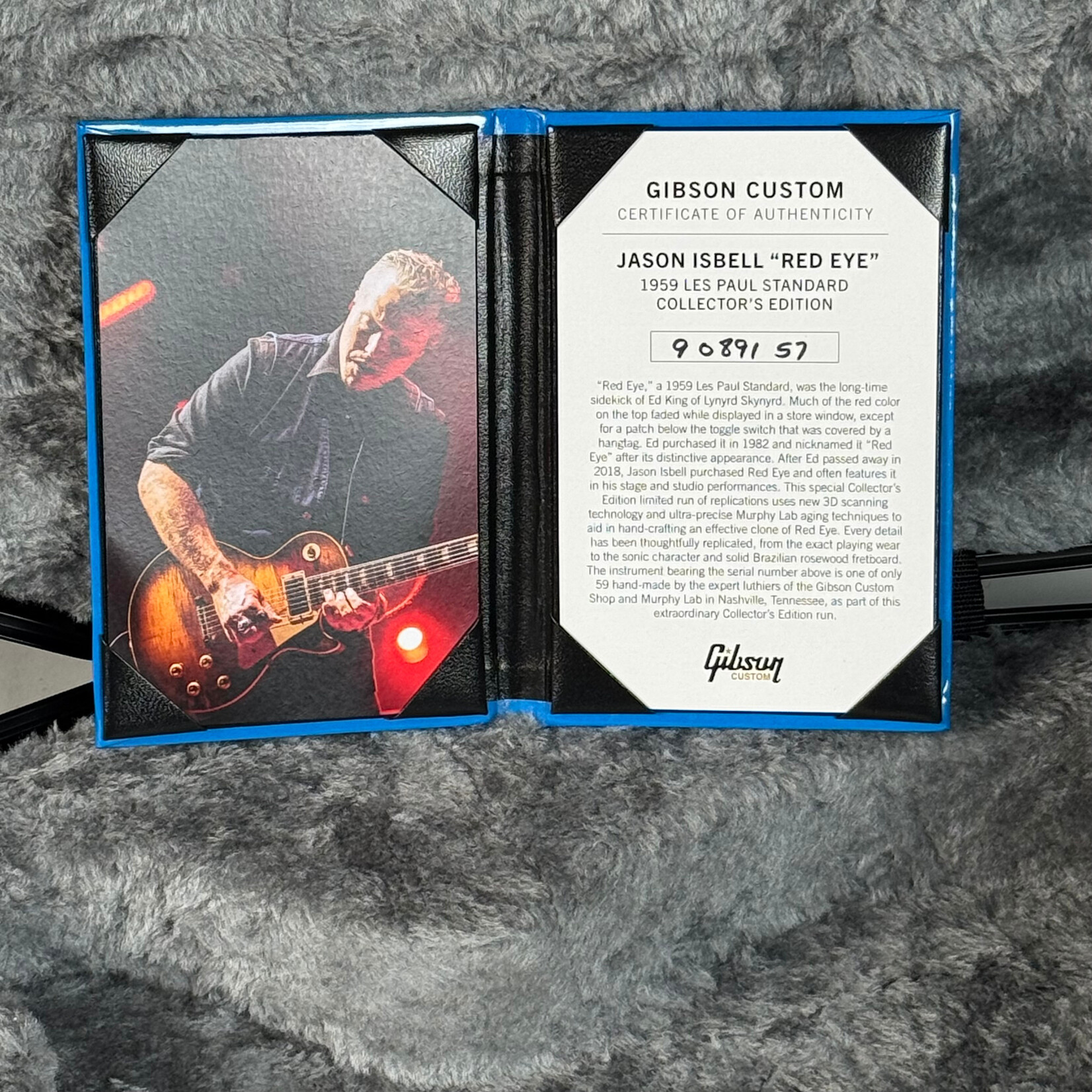 Gibson Gibson 1959 Les Paul Collector’s Edition Jason Isbell “Red Eye”