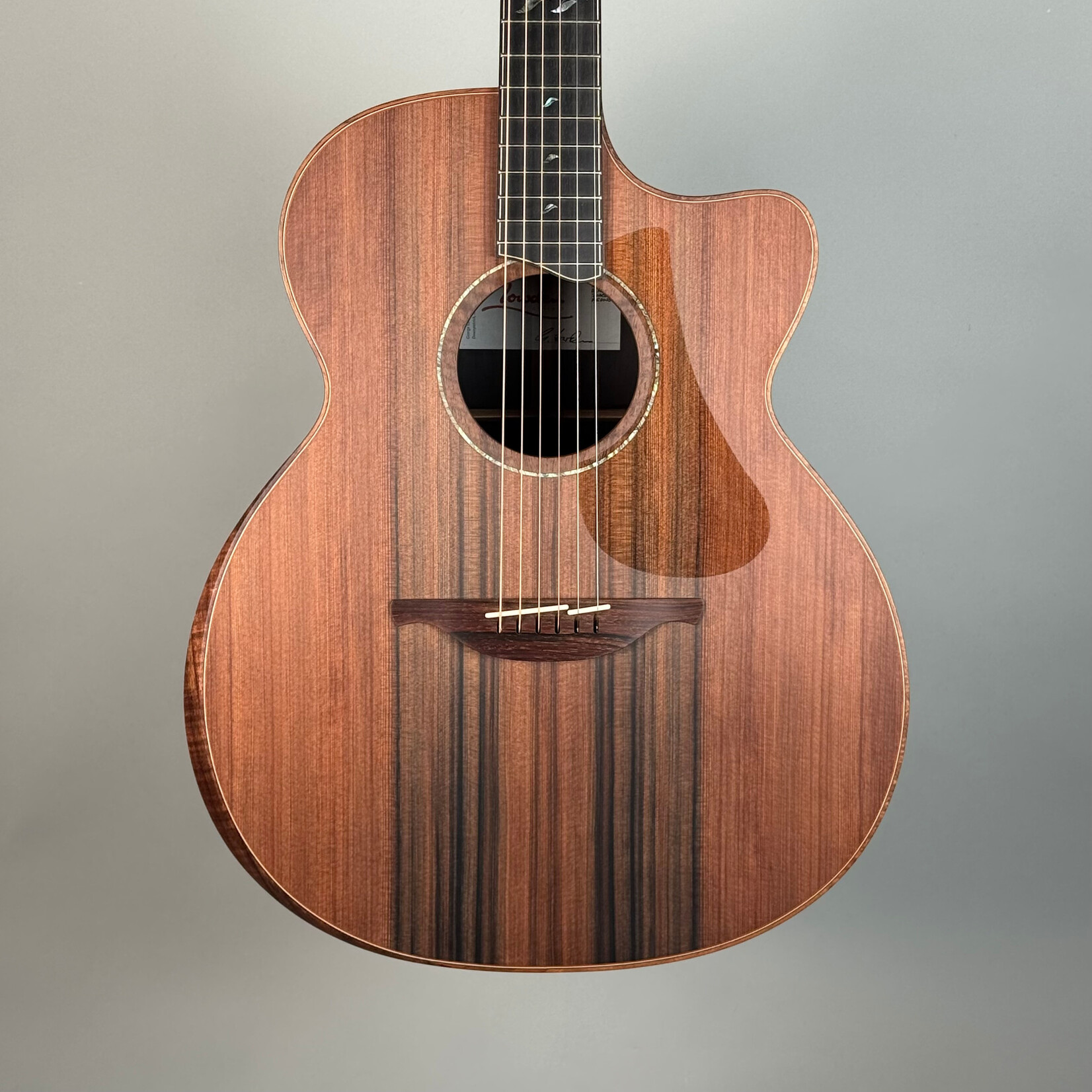 Lowden 2018 Lowden O-50C African Blackwood/Sinker Redwood