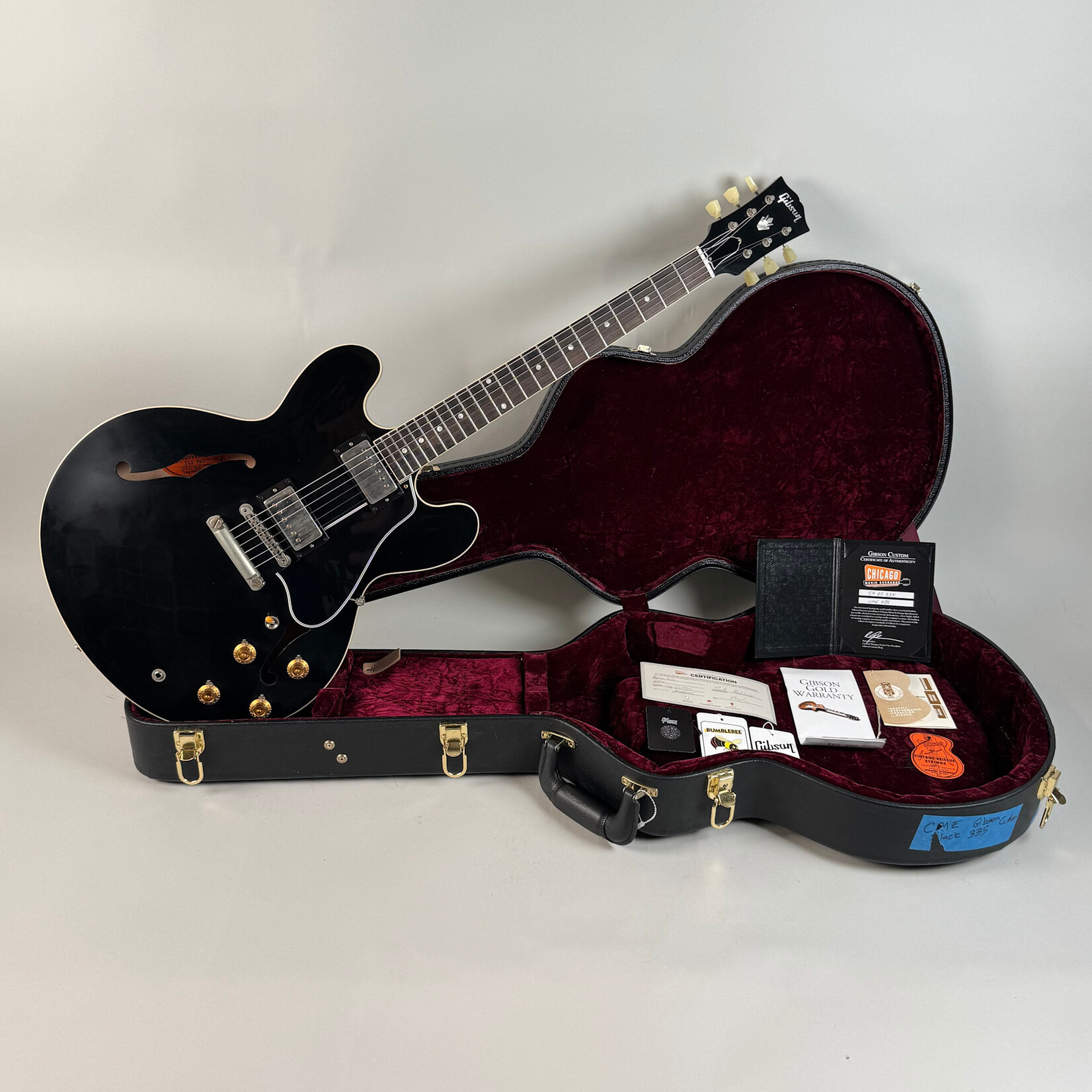Gibson 2018 Gibson Custom CME ‘59 ES-335 VOS Ebony