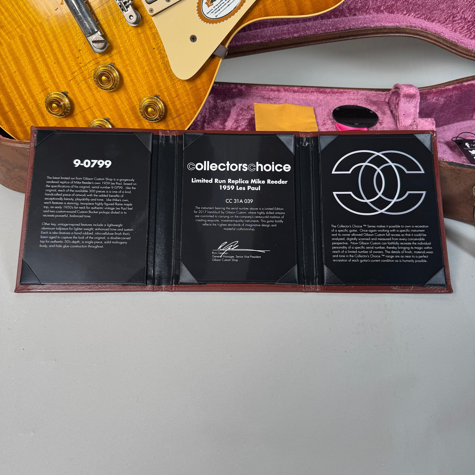 Gibson 2017 Gibson Collector’s Choice Mike Reeder 1959 Les Paul Aged CC #31A