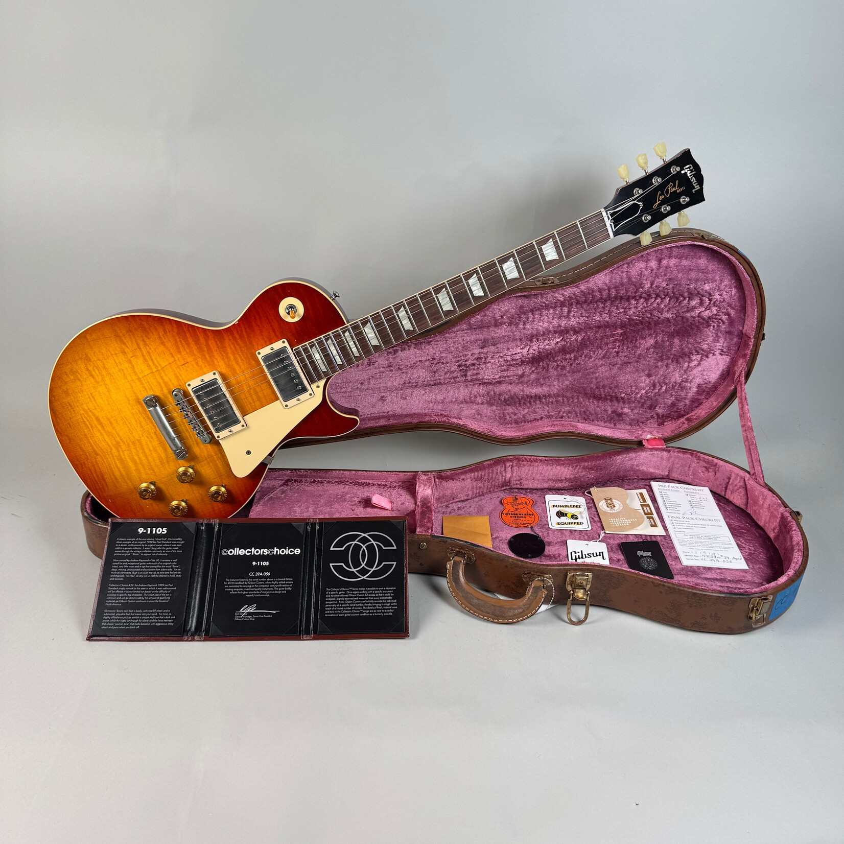Gibson 2018 Gibson Collector’s Choice “Minnesota Burst” 1959 Les Paul Aged CC #39A