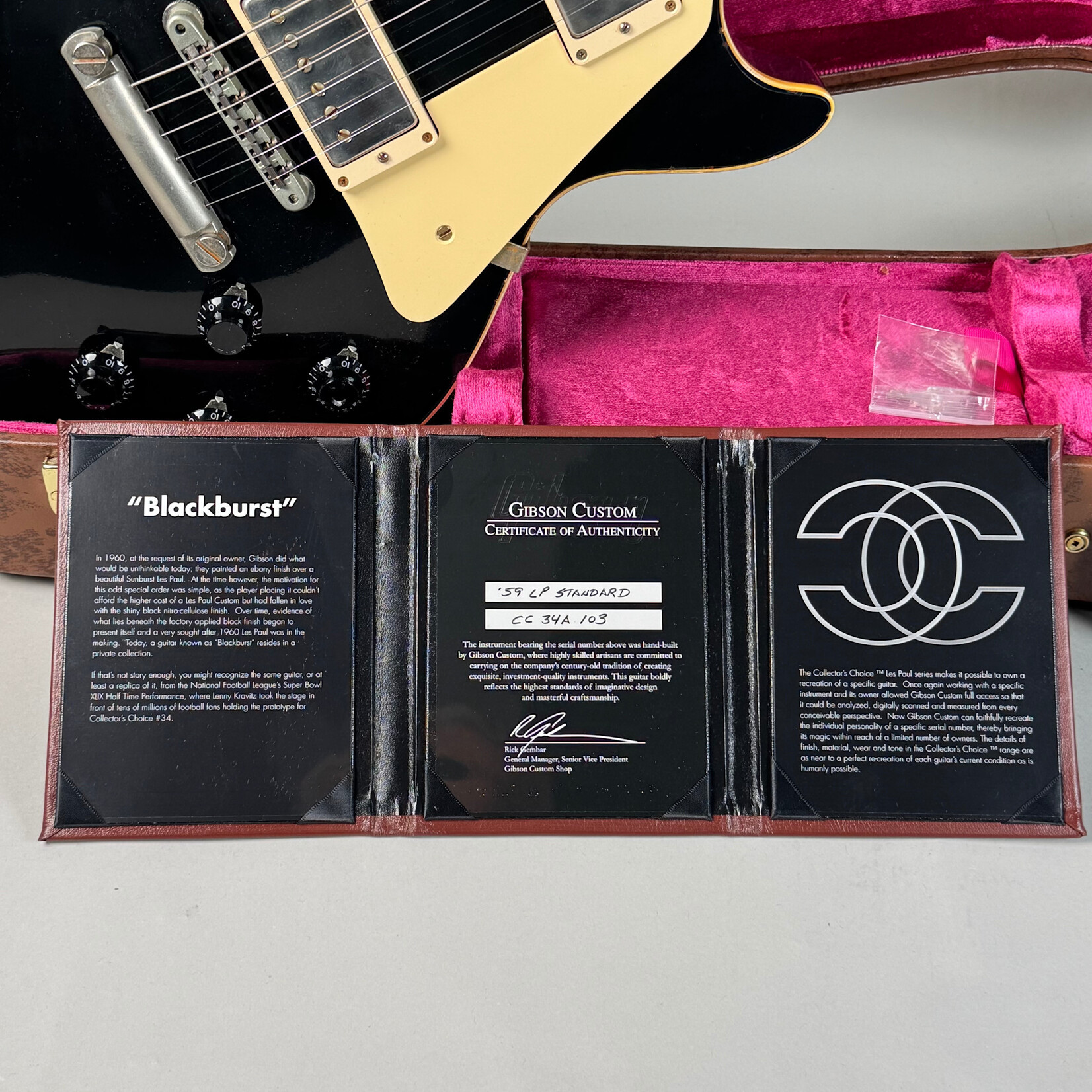Gibson 2018 Gibson Collector’s Choice “Blackburst” 1960 Les Paul Aged CC #34A