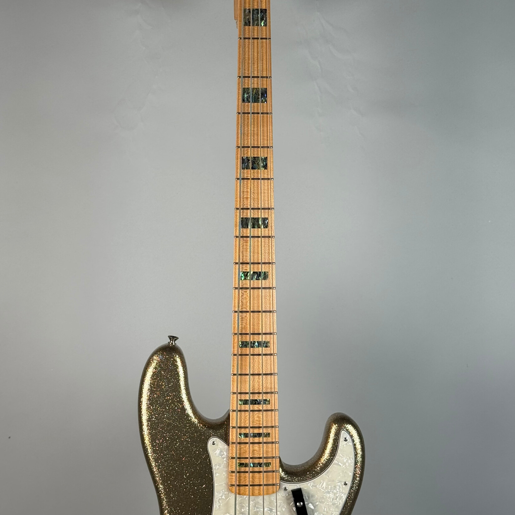 Fender 2011 Limted Adam Clayton P-Bass Precision Custom Shop Gold Sparkle