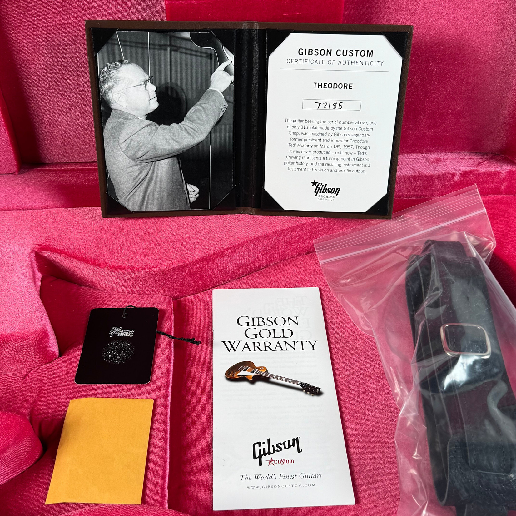 Gibson 2022 Gibson Archive Series Theodore Custom Ebony