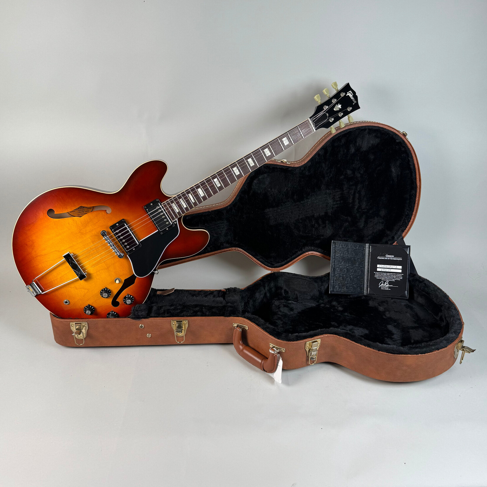 Gibson 2016 Gibson ‘69 Reissue ES-335 Ice Tea Burst