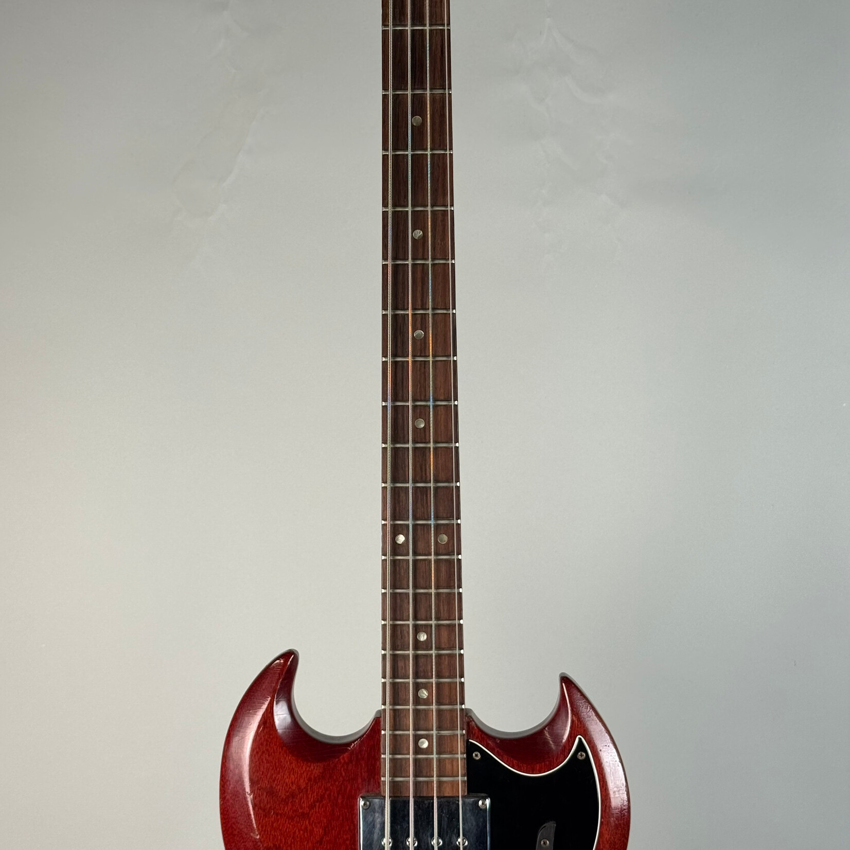 Gibson 1968 Gibson EB-0 Cherry (filled and replaced bridge)