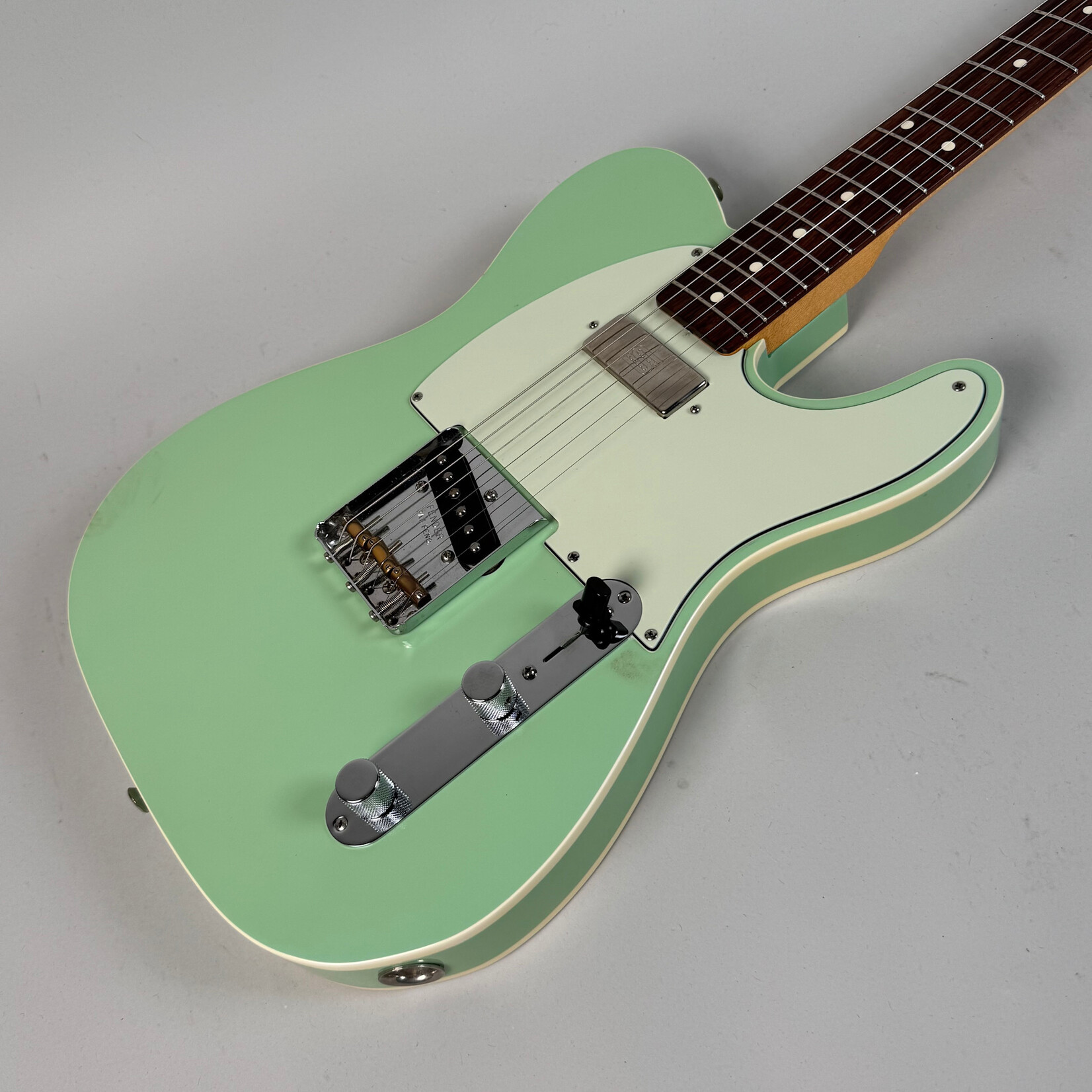 Fender 2008 Fender AVRI '62 Custom Telecaster Seafoam Green (Neck Routed for Mini Hum)