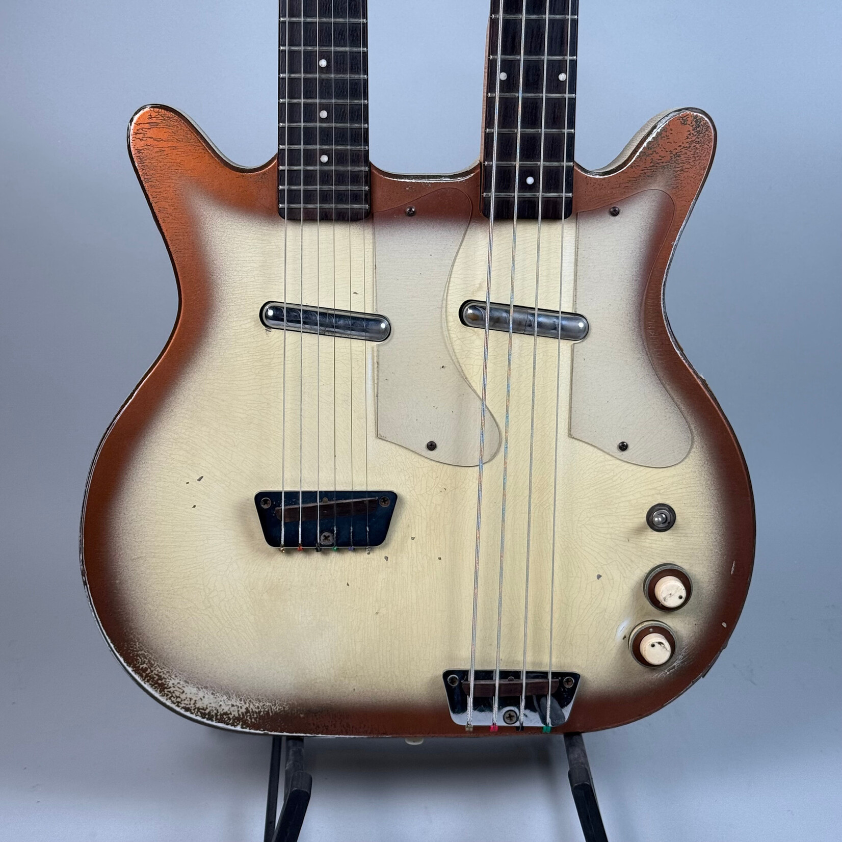 Danelectro 1960’s Danelectro Doubleneck 6/12 Copper Burst