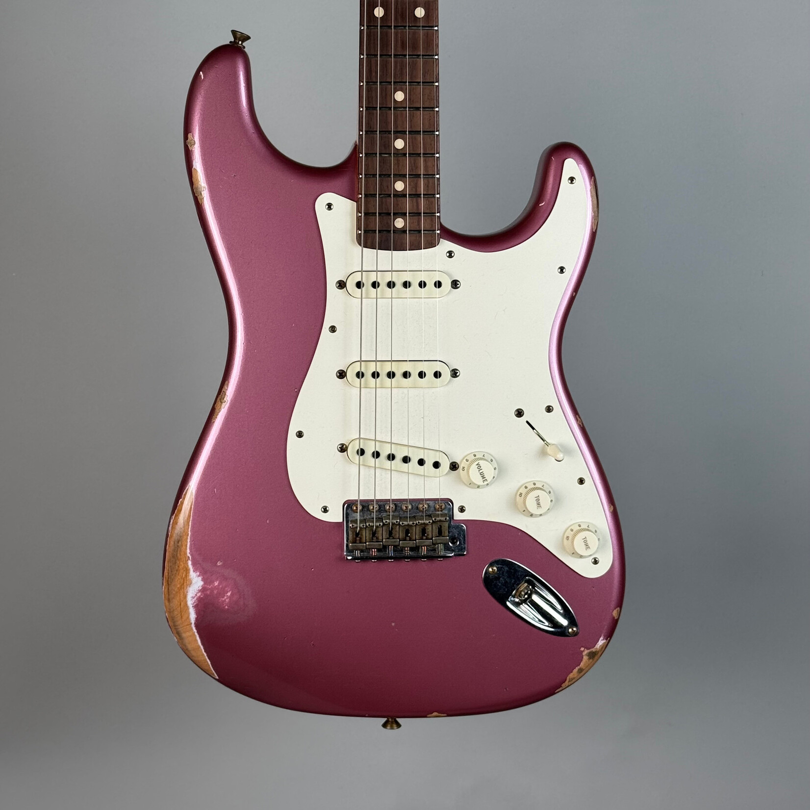 Fender 2022 Fender Ltd 59 Stratocaster Relic Burgundy Mist
