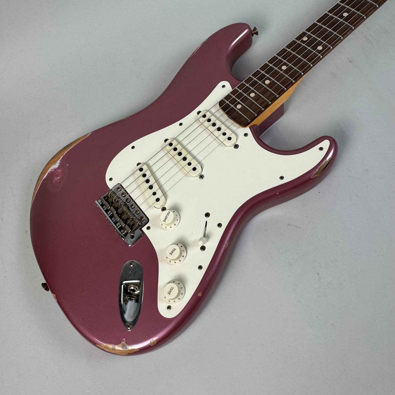 Fender 2022 Fender Ltd 59 Stratocaster Relic Burgundy Mist