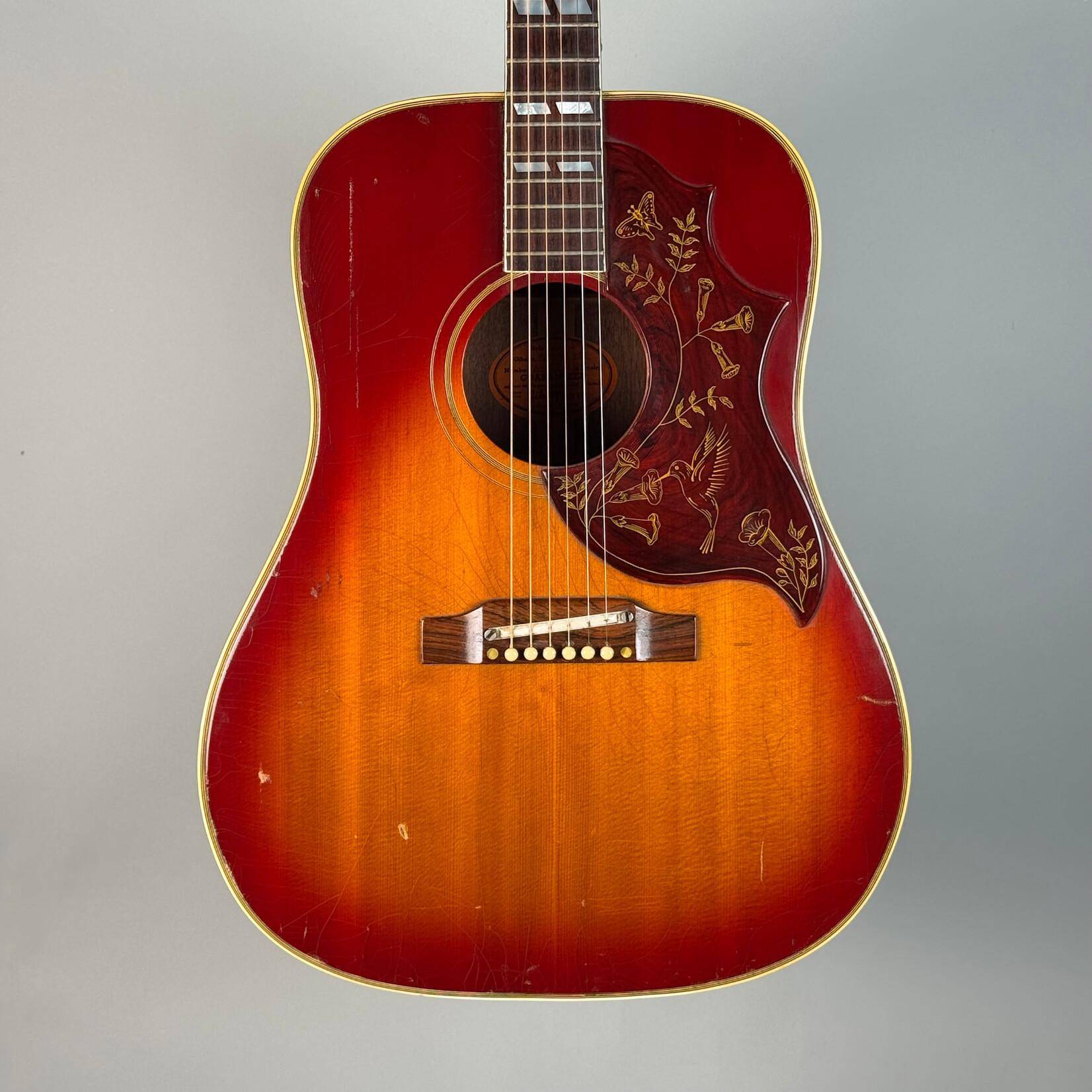 Gibson 1965 Gibson Hummingbird Cherry Sunburst