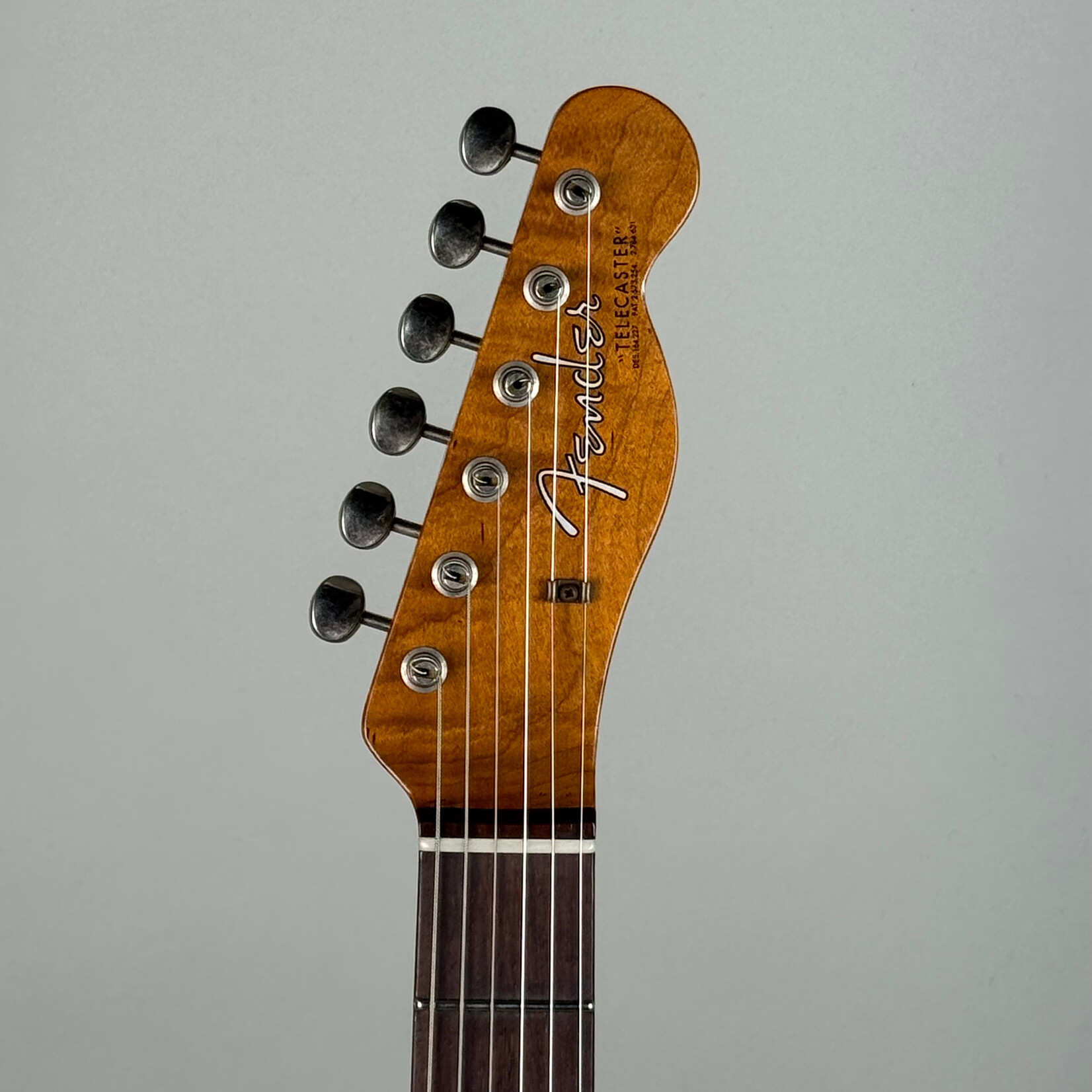 Fender 2023 Fender Custom Shop Michigan Mahogany P-90 Telecaster Thinline Aged TV Yellow