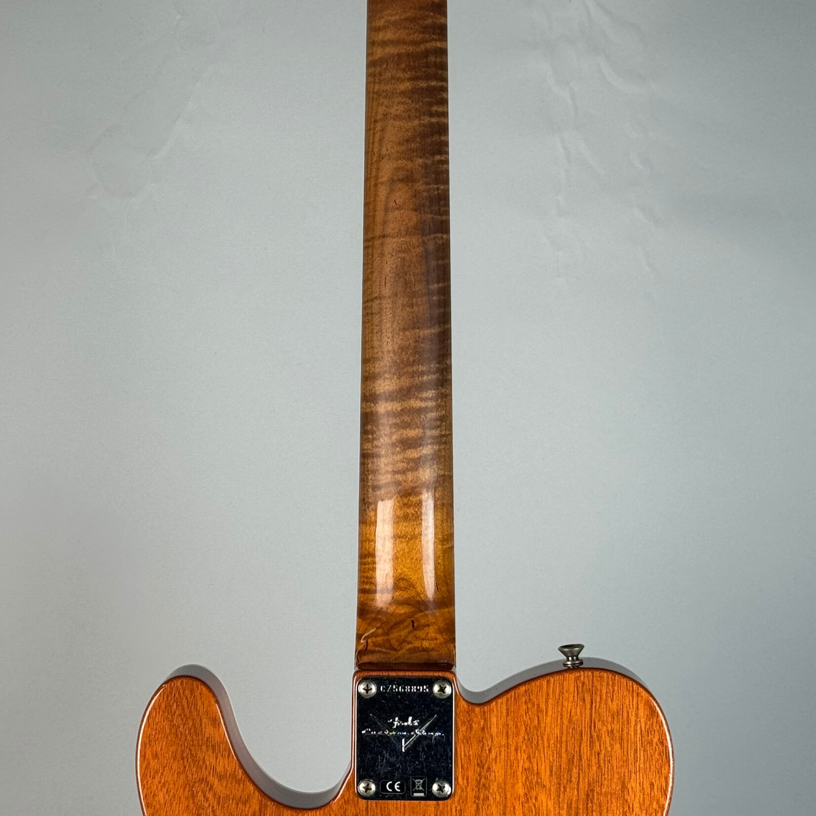 Fender 2023 Fender Custom Shop Michigan Mahogany P-90 Telecaster Thinline Aged TV Yellow