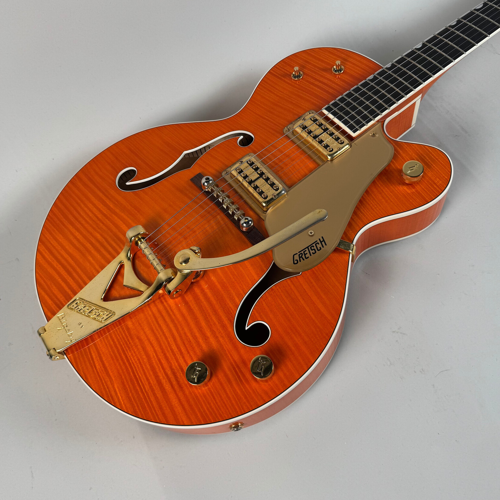 Gretsch 2003 Gretsch 6120TM Tiger Maple Orange