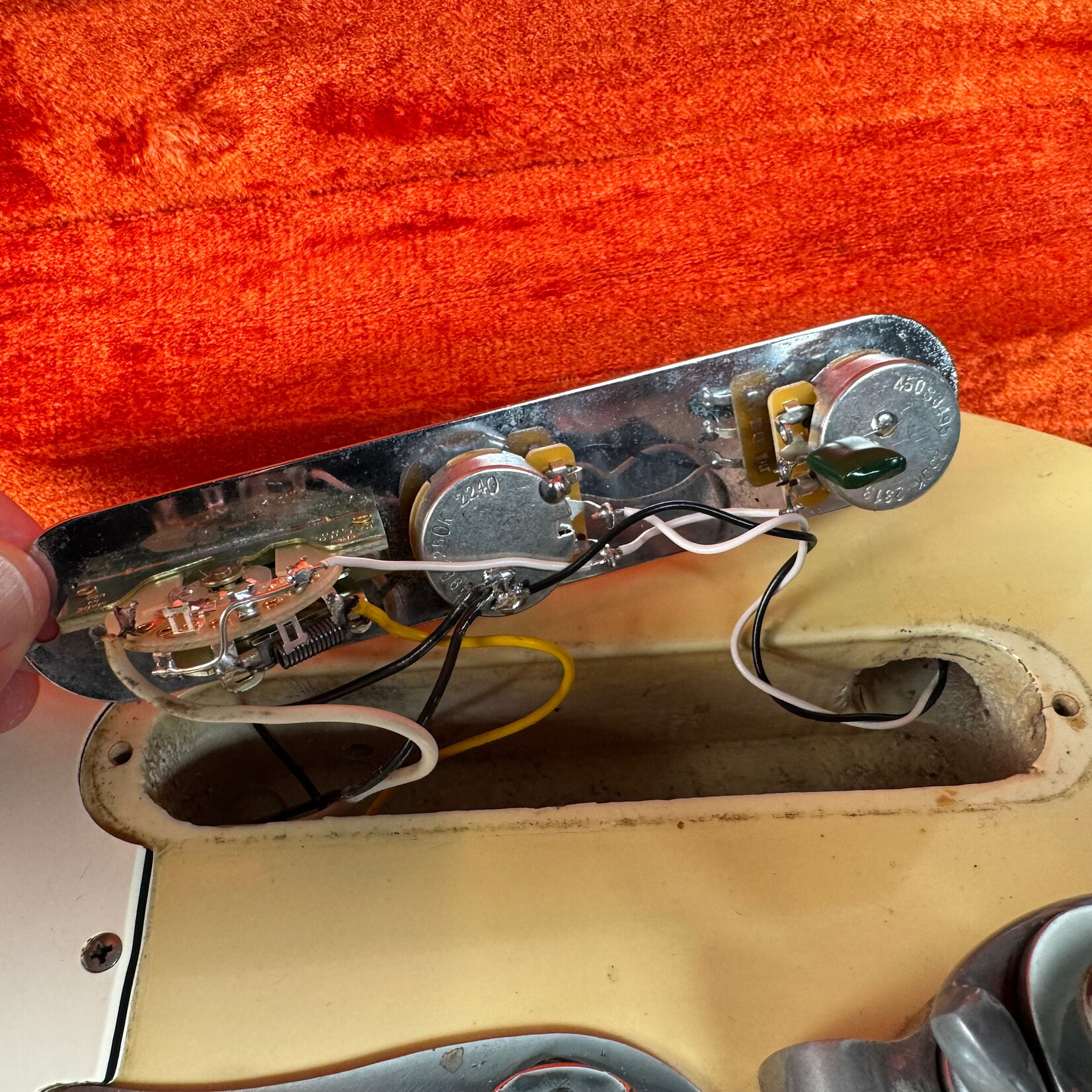 Fender 1968 Fender Telecaster Blonde w. Bigsby RW Board