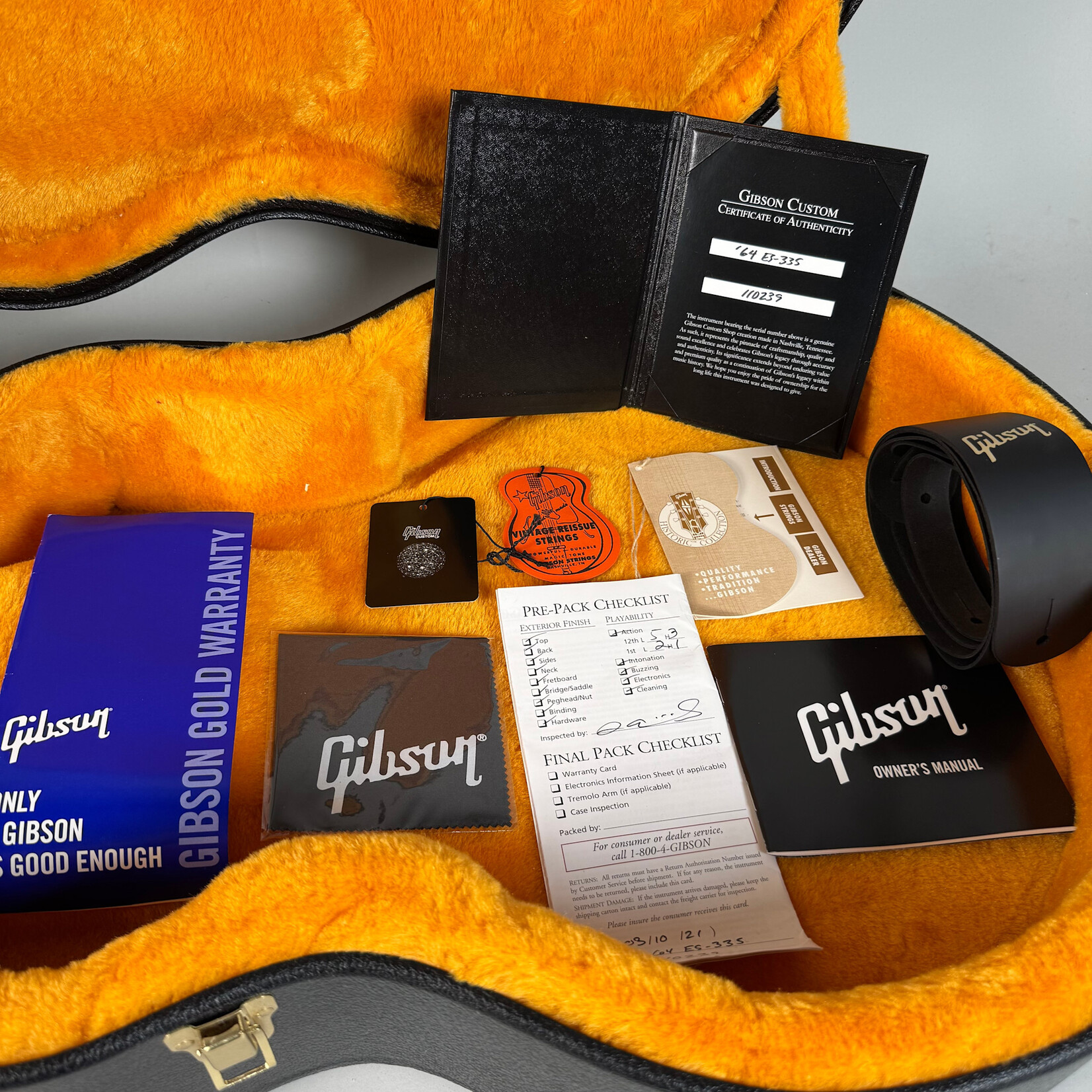 Gibson 2021 Gibson Custom Shop  ES-335 '64 Reissue Cherry