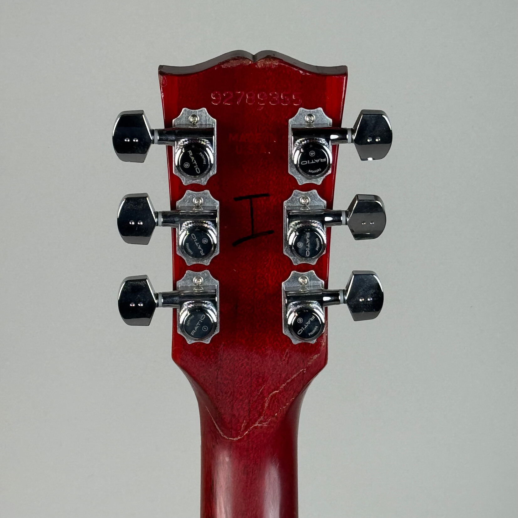 Fender 1998 Gibson SG Headstock Repair Cherry
