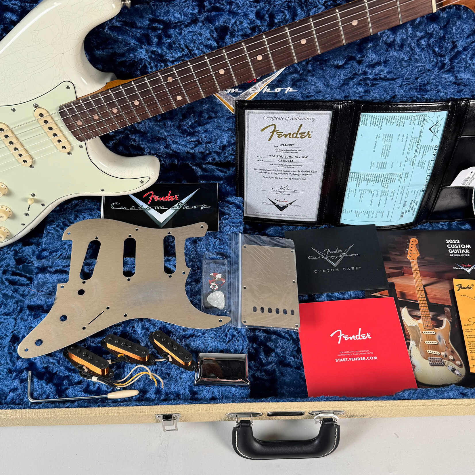 Fender 2023 Fender Custom Shop '60 Stratocaster Roasted Relic