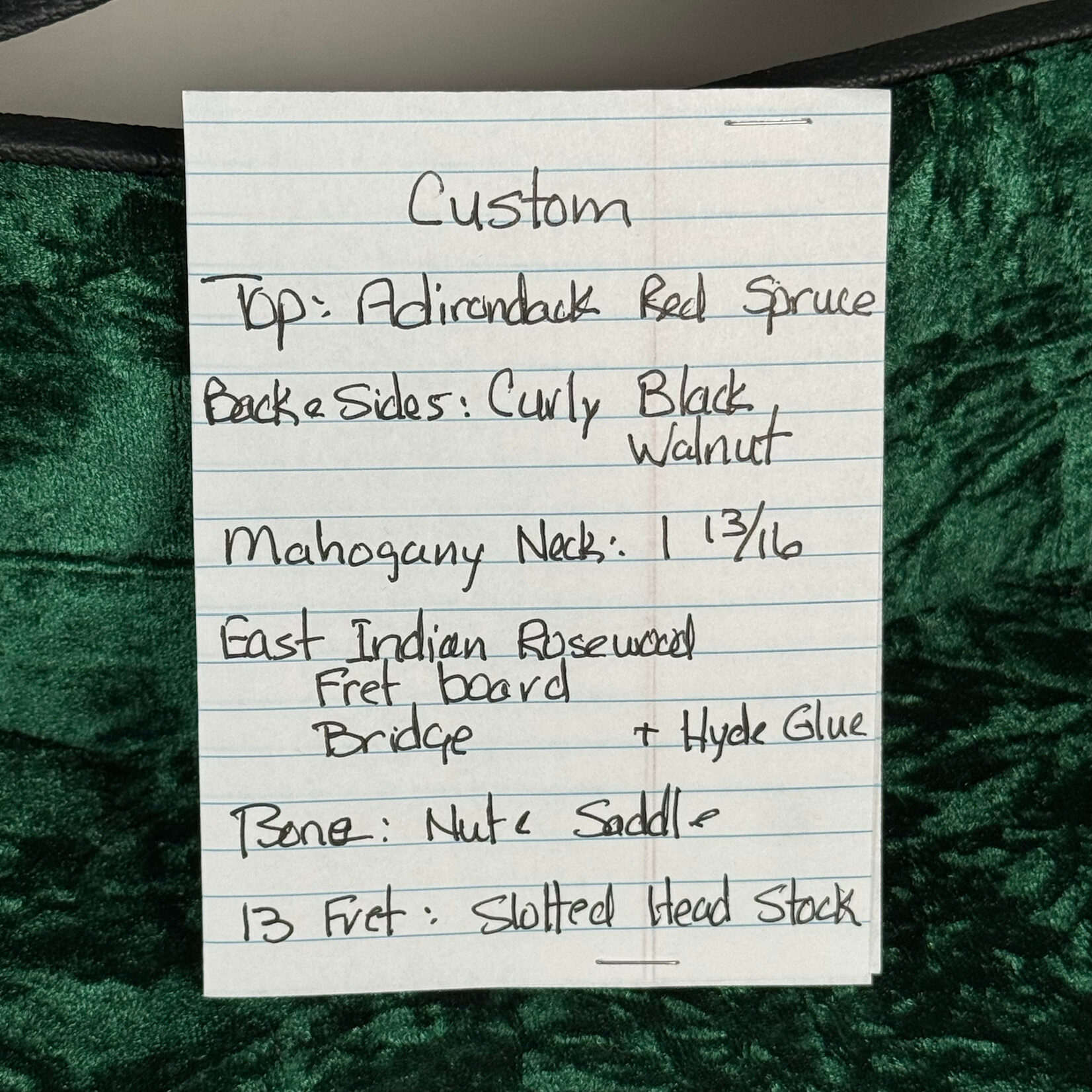 Gerald Curry Gerald Curry Walnut / Adirondack