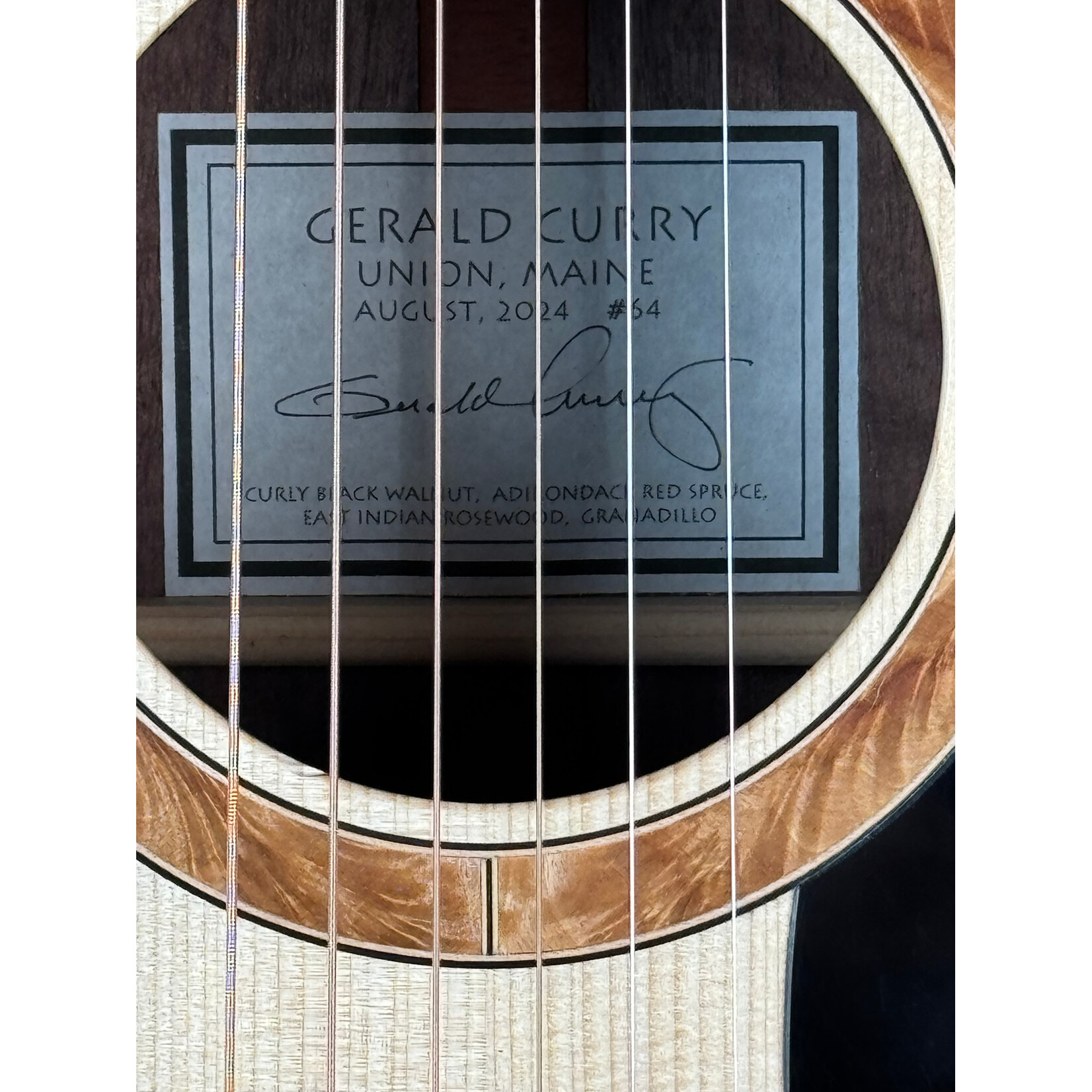 Gerald Curry Gerald Curry Walnut / Adirondack