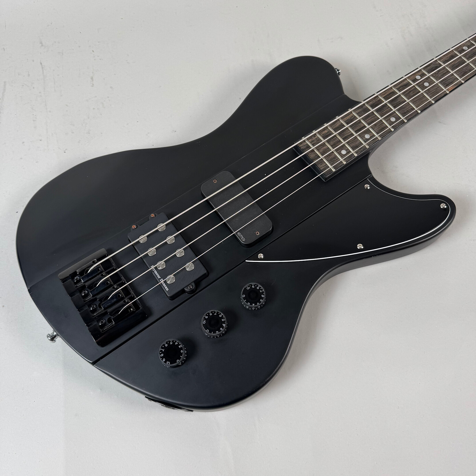 Schecter Schecter Diamond Series Ultra Bass Satin Black (D-tuner, Bridge pup)