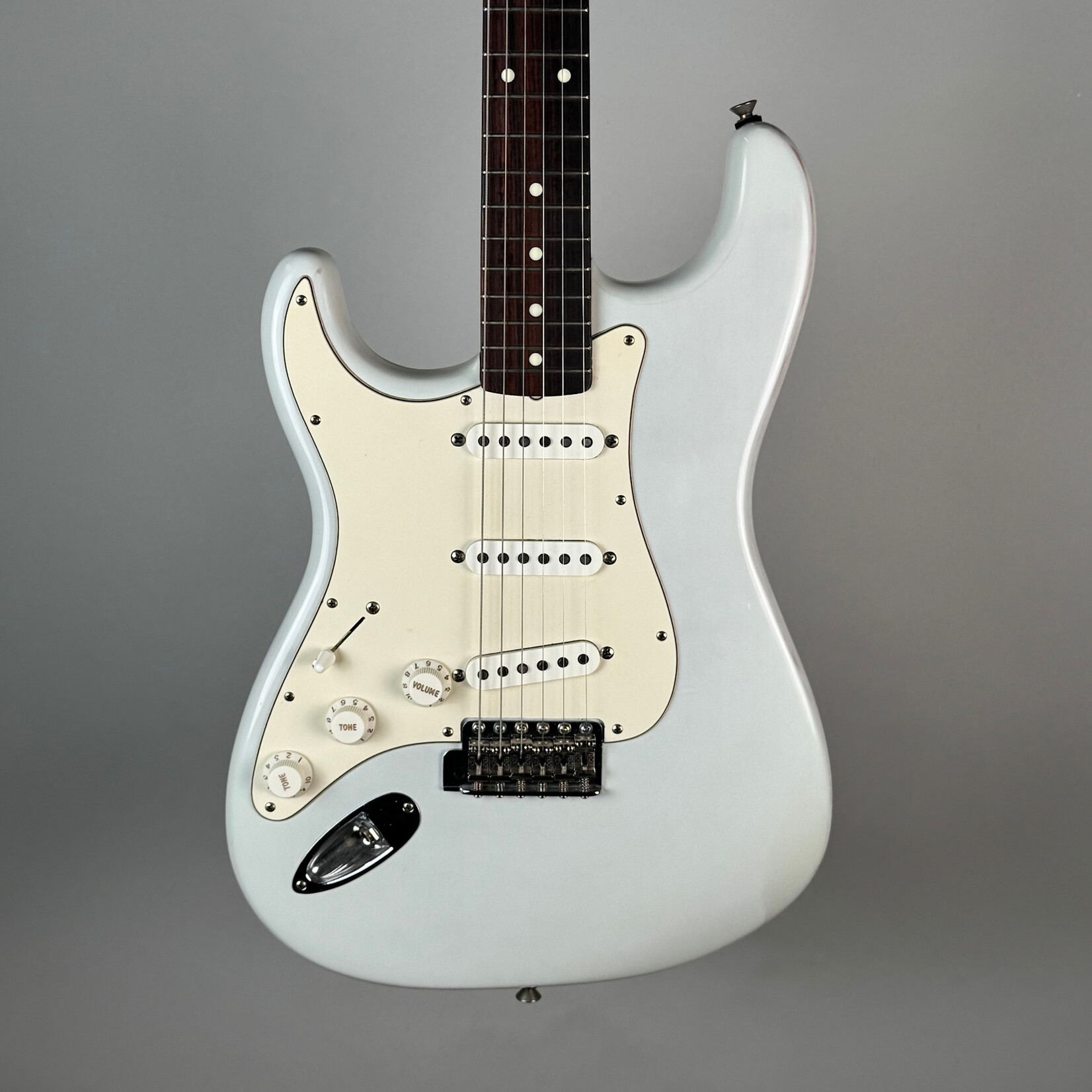 Fender Lefty Fender Stratocaster light blue MIJ Neck (new logo) MIM Body USA Pickups