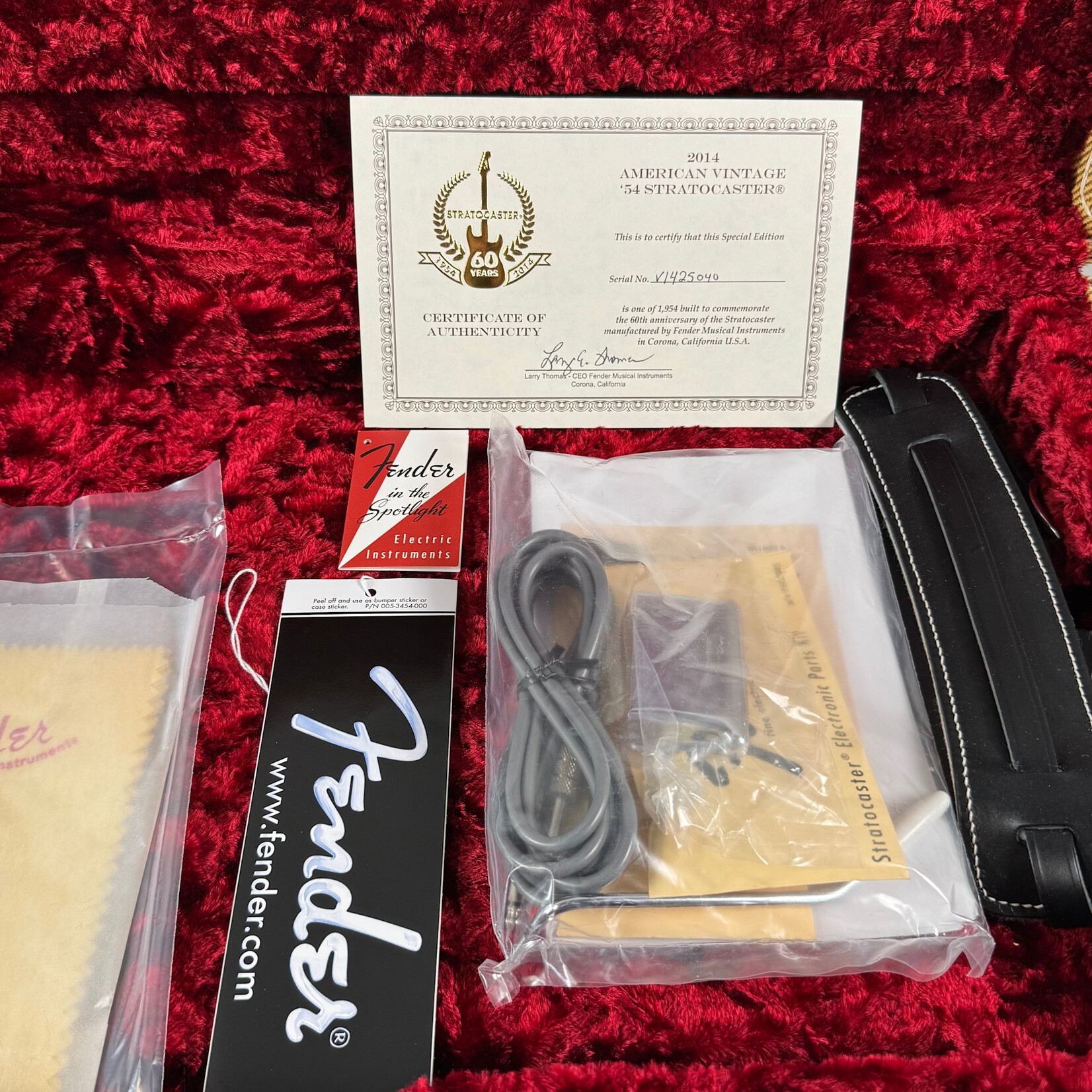 Fender 2014 Fender AVRI '54 Stratocaster 60th Anniversary