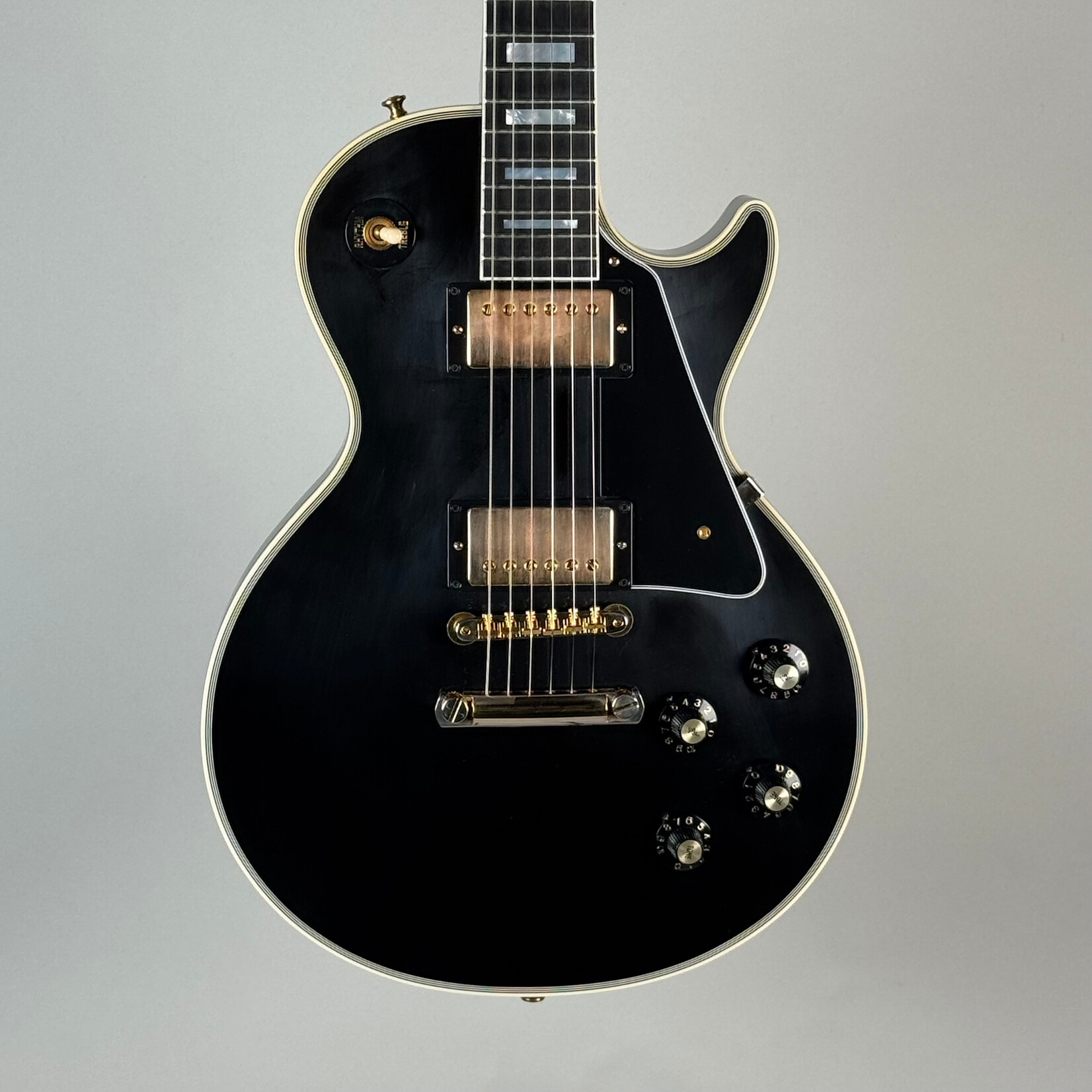 Gibson 2023 Gibson Custom Shop '68 Reissue Les Paul Custom Ebony VOS WW Spec