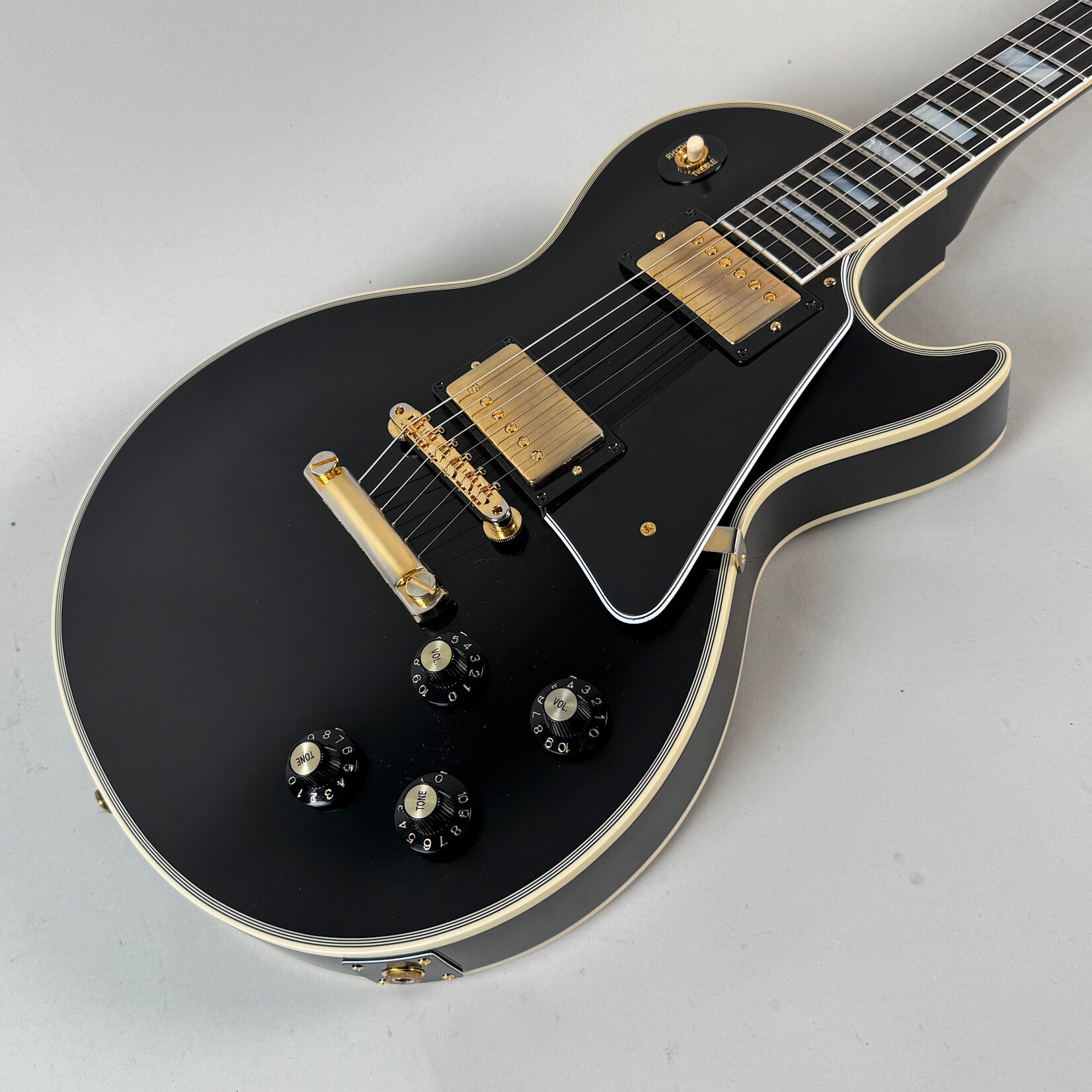 Gibson 2023 Gibson Custom Shop '68 Reissue Les Paul Custom Ebony VOS WW Spec