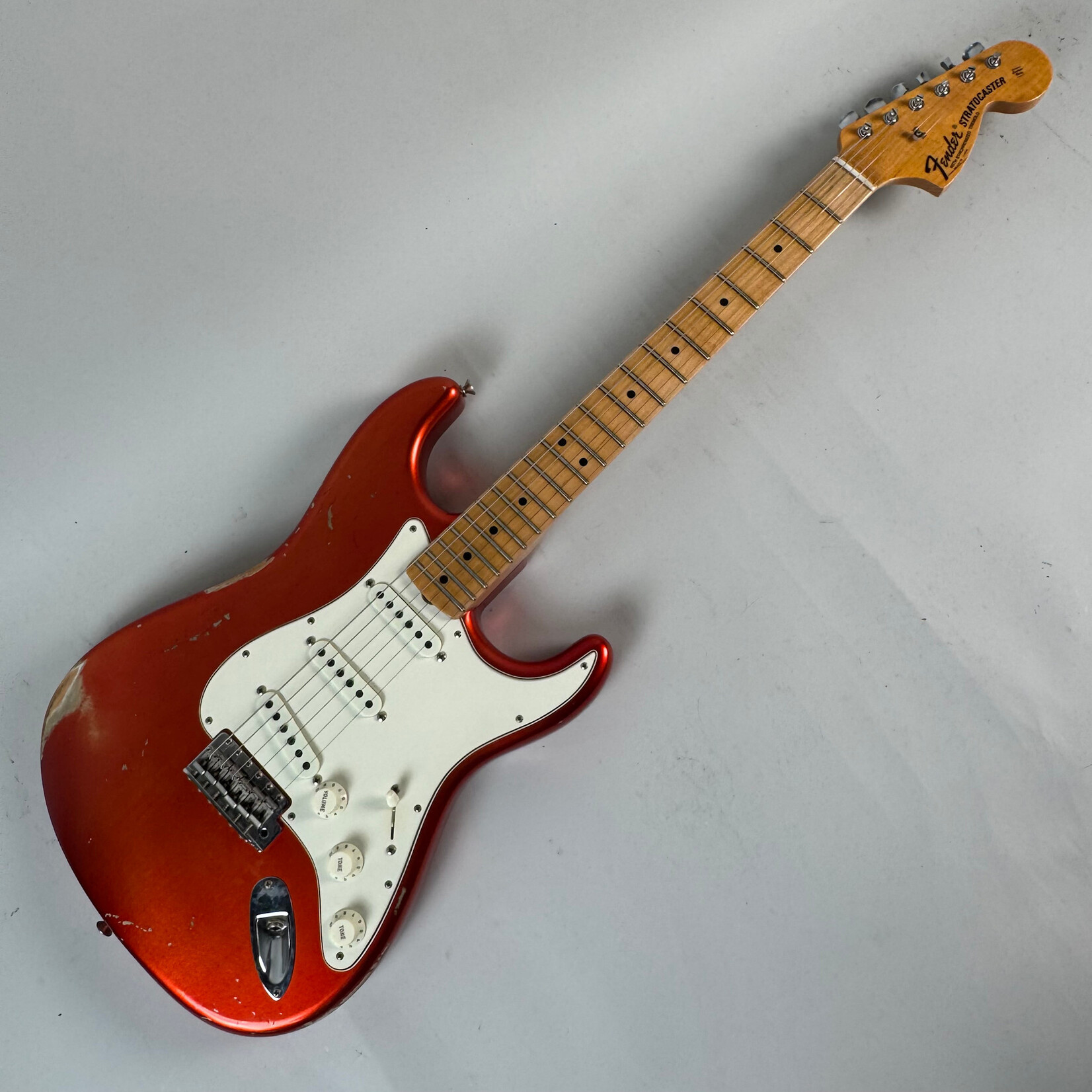 Fender 2019 Fender Custom Shop ‘68 Relic Stratocaster Faded Candy Apple Red