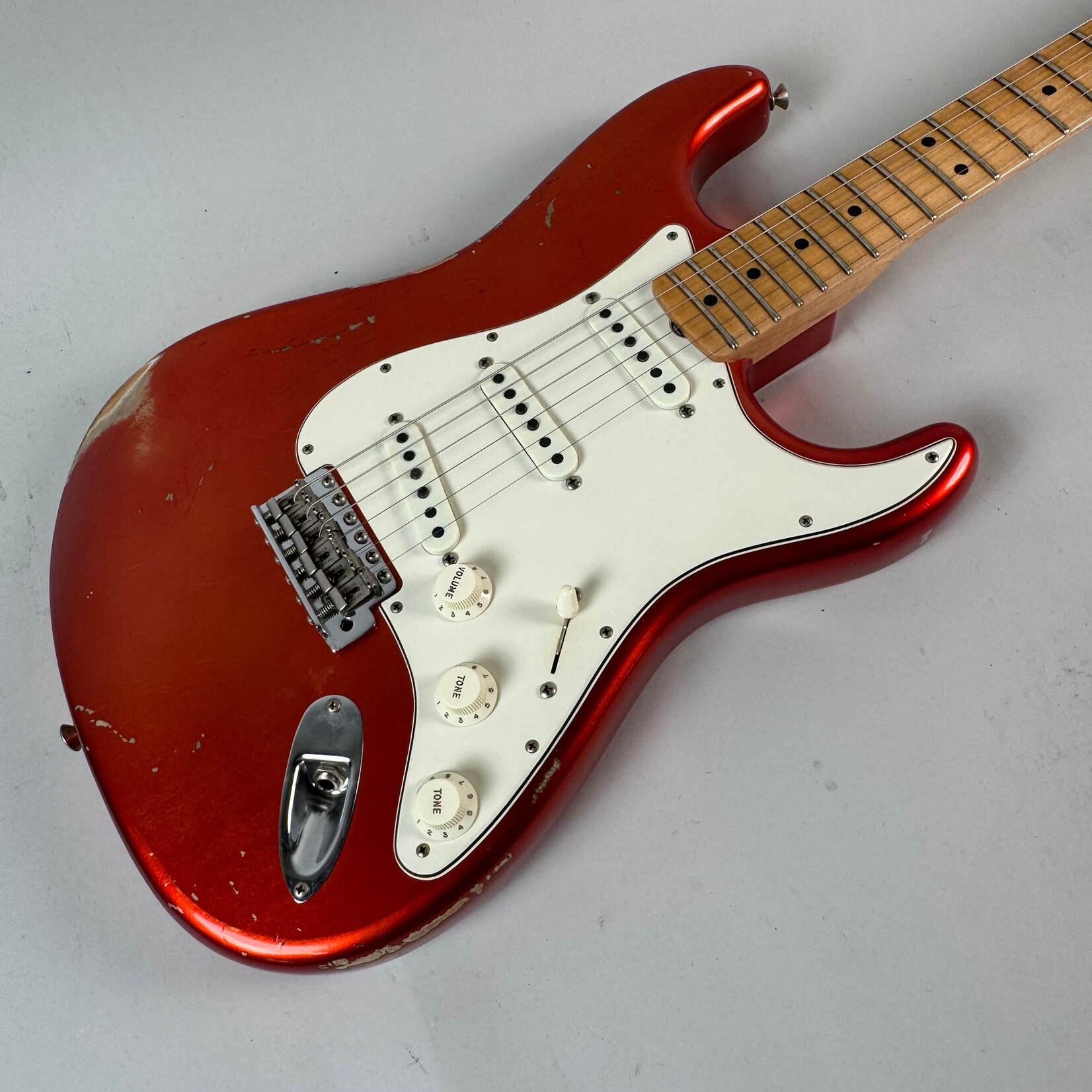 Fender 2019 Fender Custom Shop ‘68 Relic Stratocaster Faded Candy Apple Red