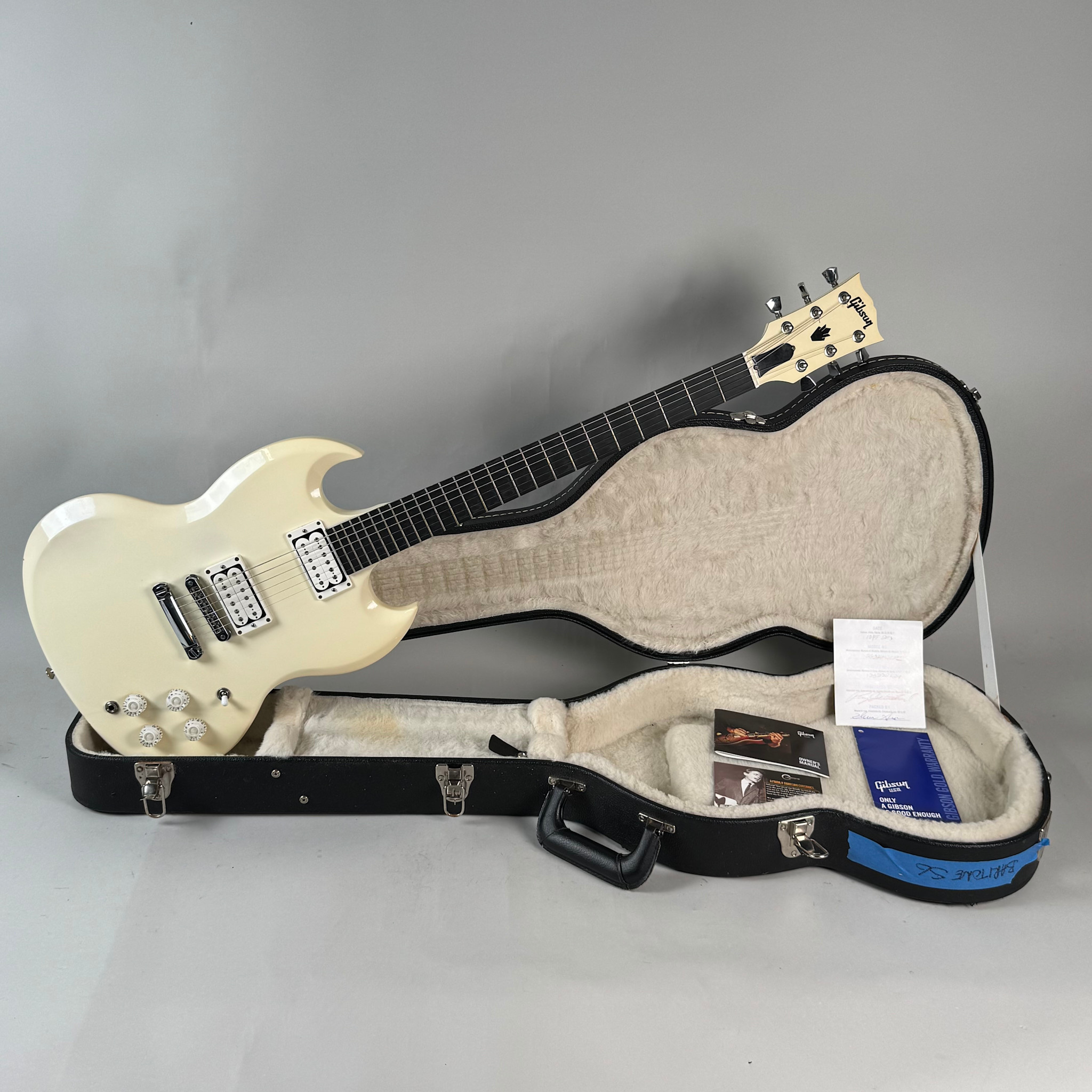 2013 Gibson SG Baritone Alpine White - Guitar House of Tulsa