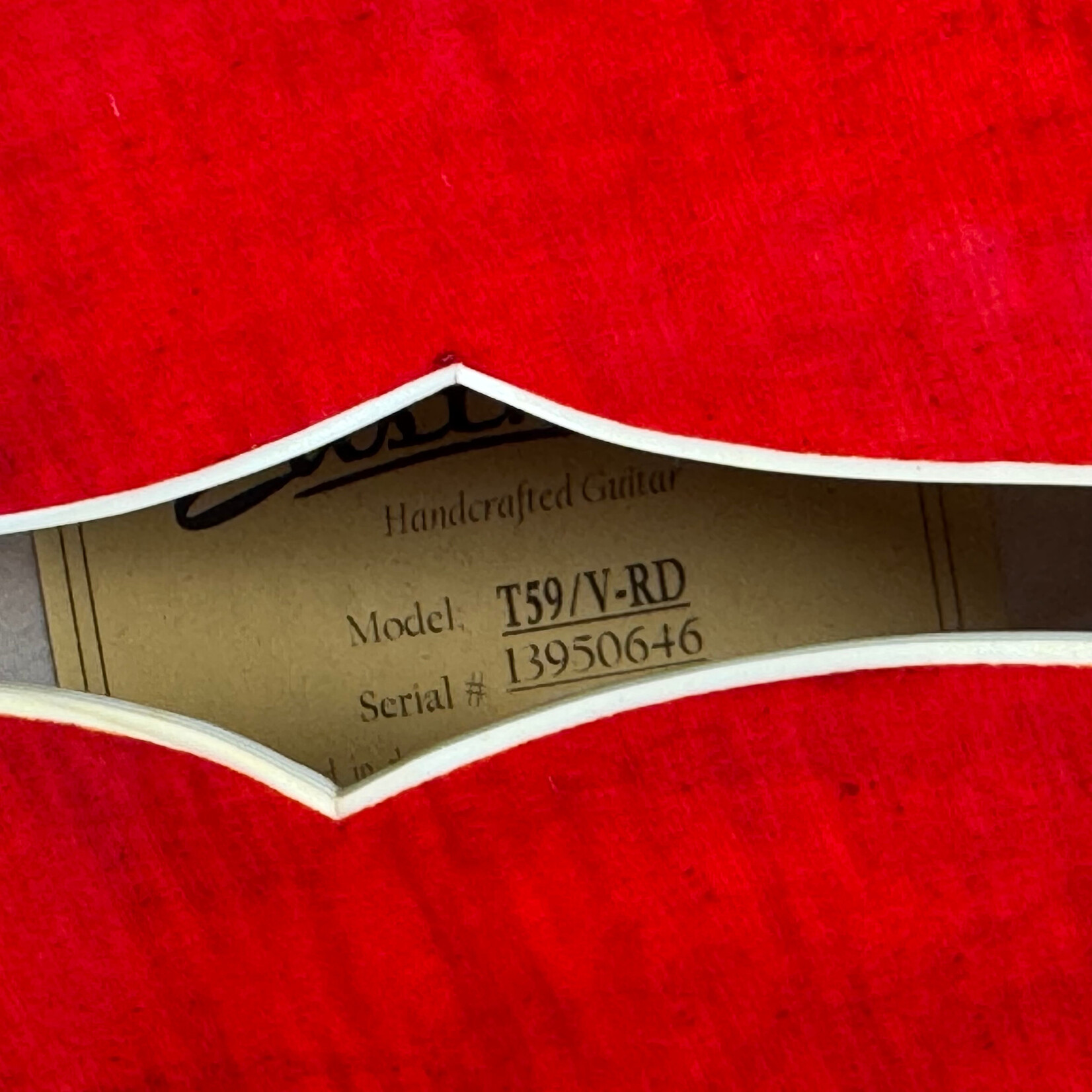 Eastman 2019 Eastman T-59/V Red