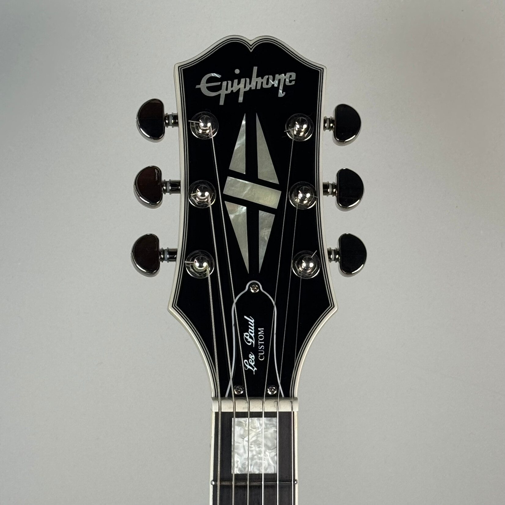 Epiphone 2022 Epiphone Les Paul Custom Silverburst