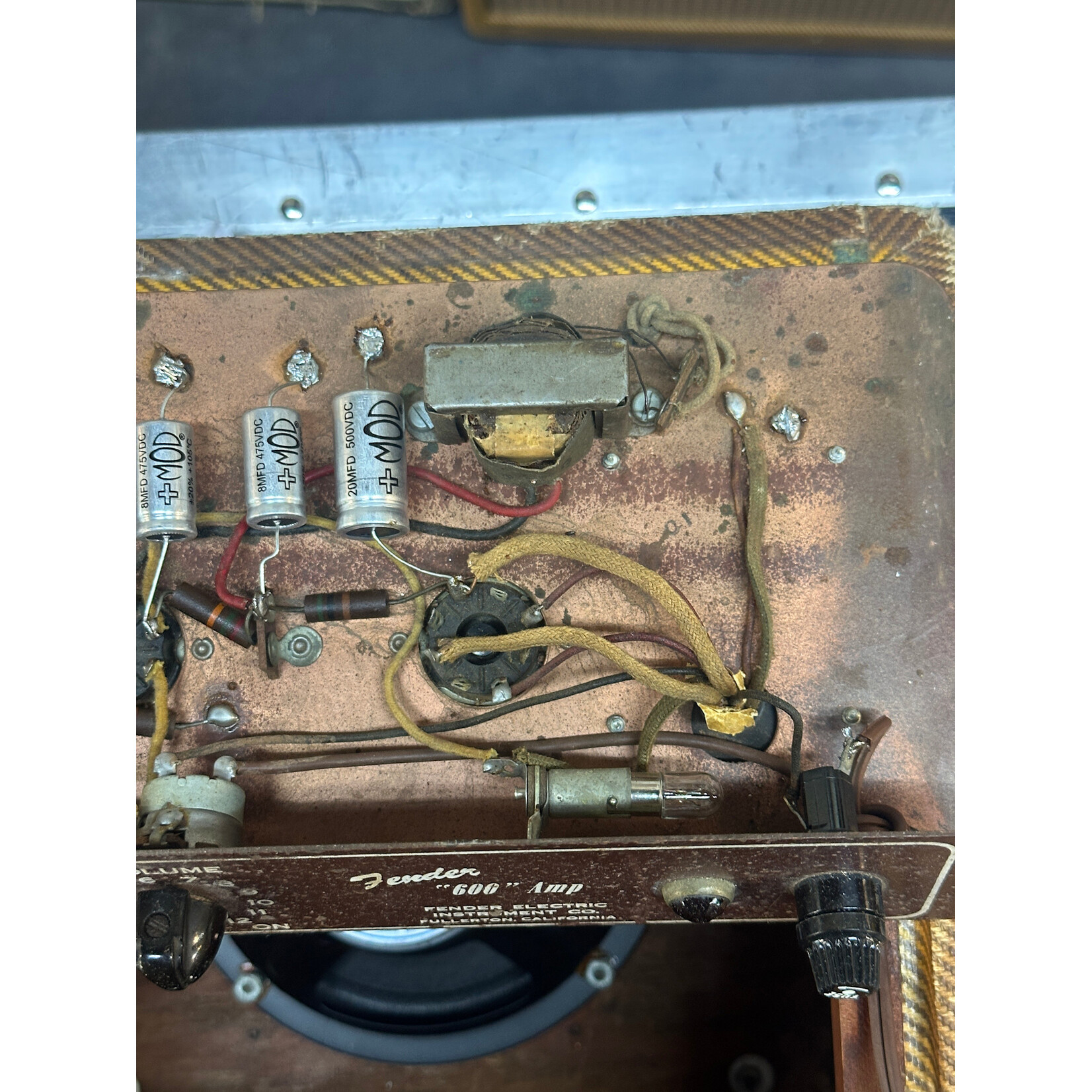 Fender 1953 Fender Wide Panel Tweed Champ 5C1